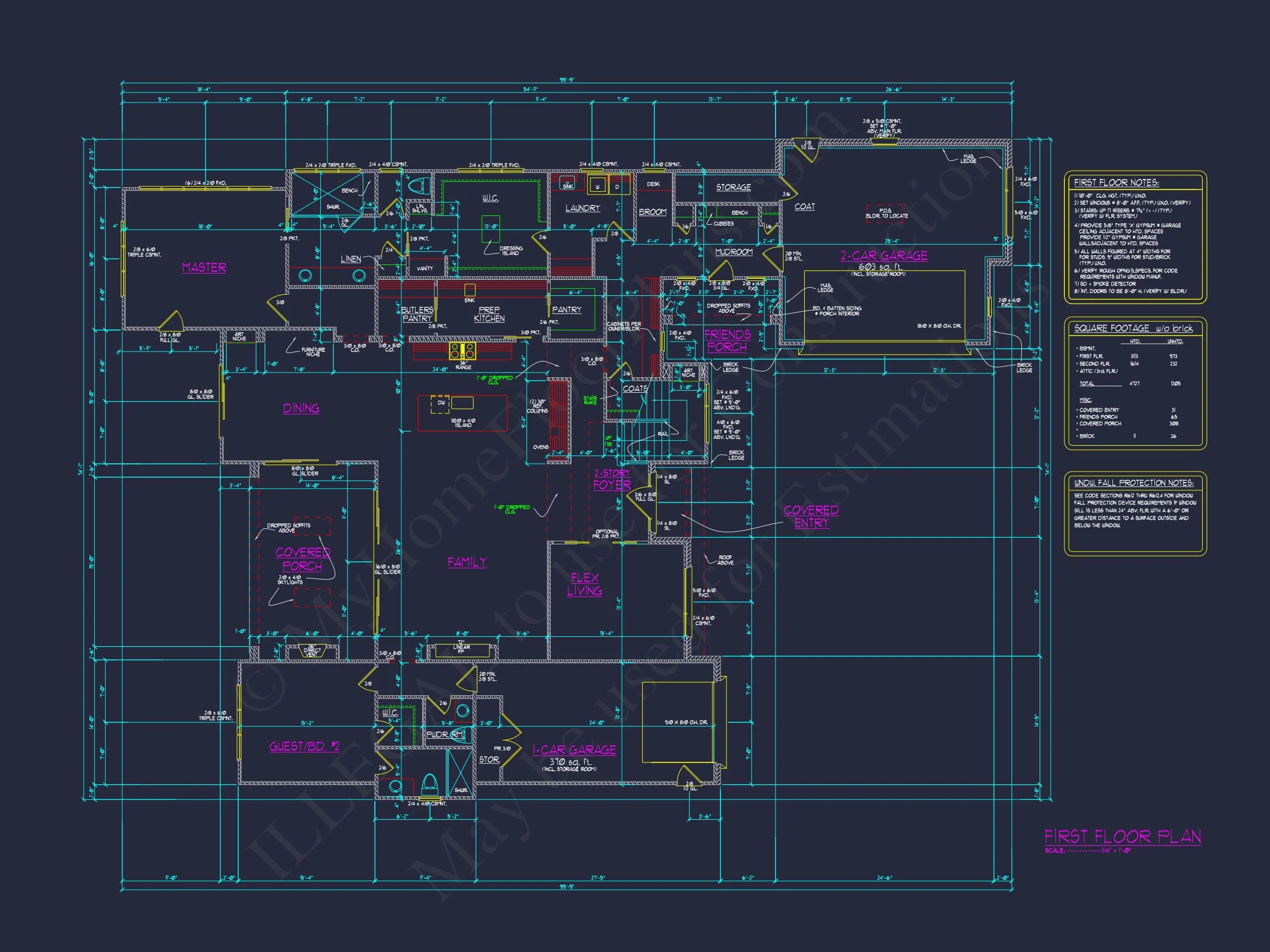 20-1996 HOUSE PLAN - Modern House Floor Plan Blueprint: CAD Architecture Designs 12 Modern house Floor Plan Blueprint: CAD Architecture Designs