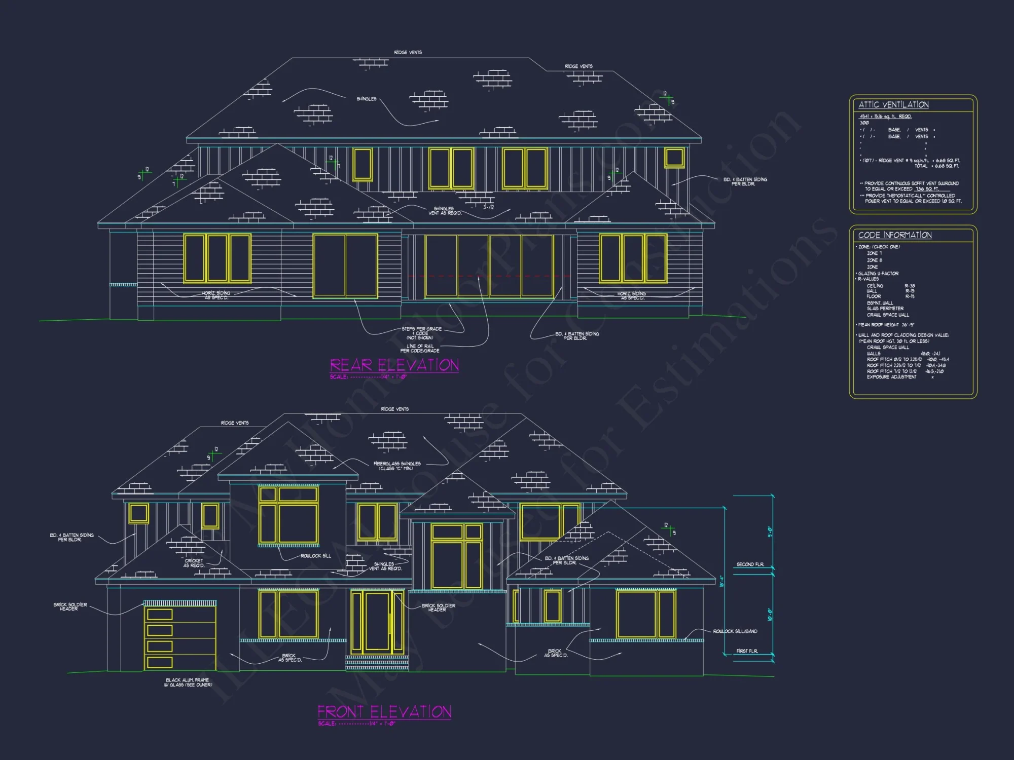 Modern house Floor Plan Blueprint: CAD Architecture Designs