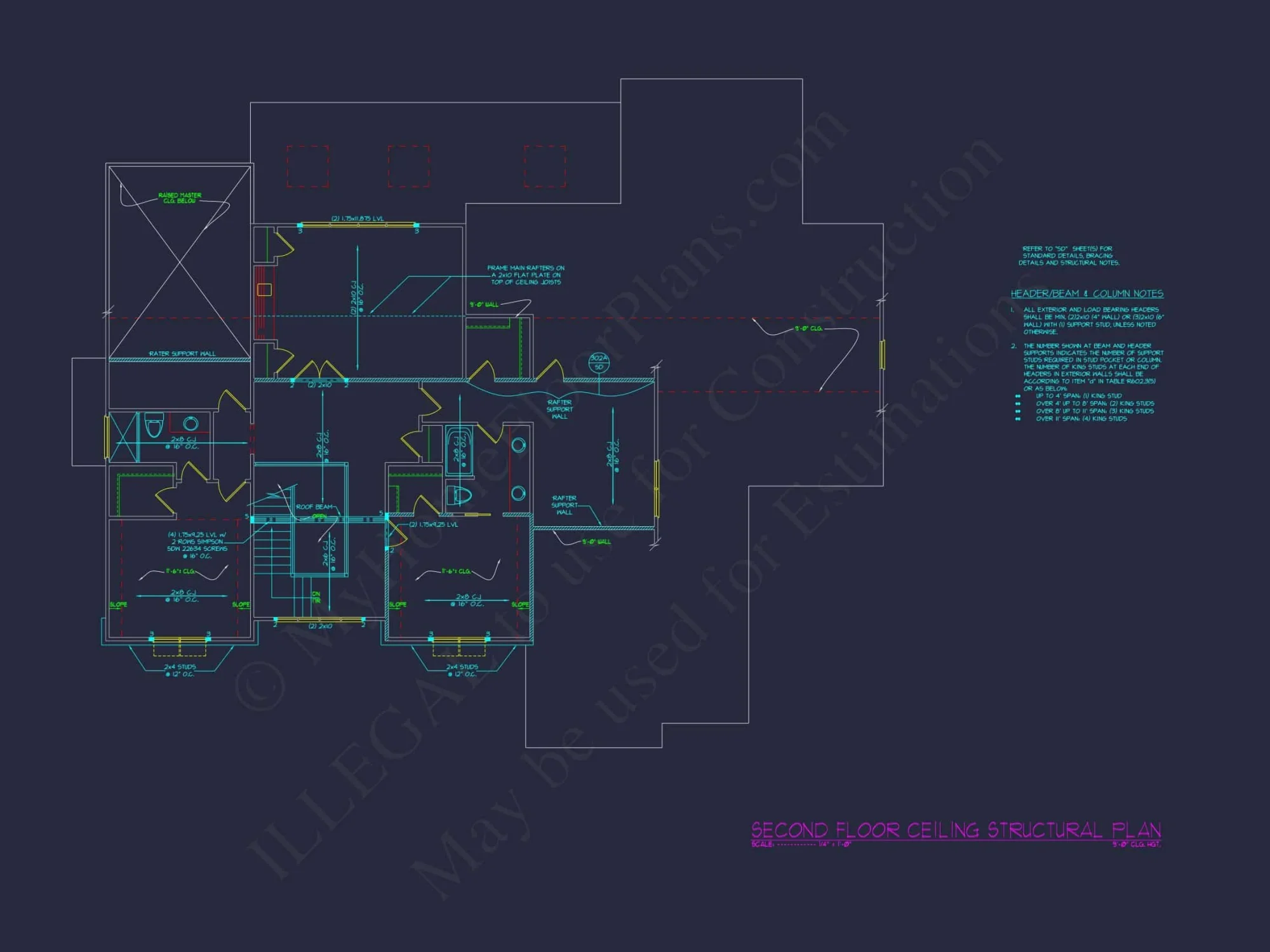 Elegant Contemporary house Plan with Blueprint for Your Dream Design