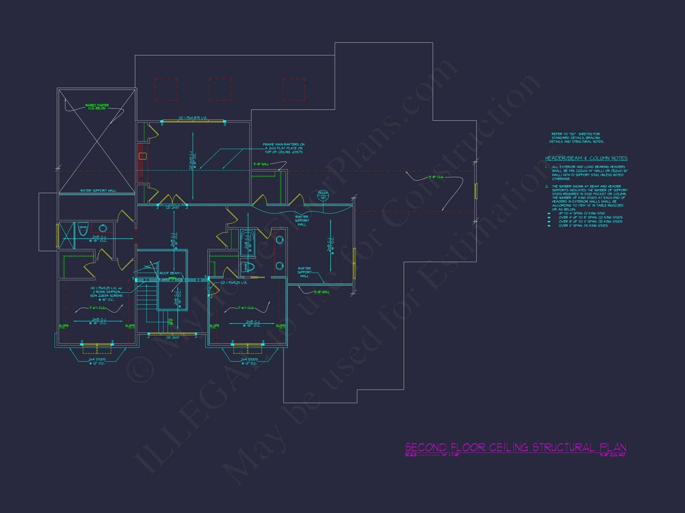 Elegant Contemporary house Plan with Blueprint for Your Dream Design