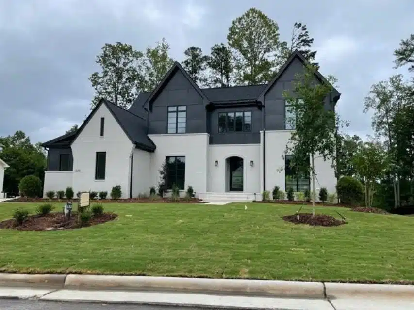 Elegant Contemporary house Plan with Blueprint for Your Dream Design