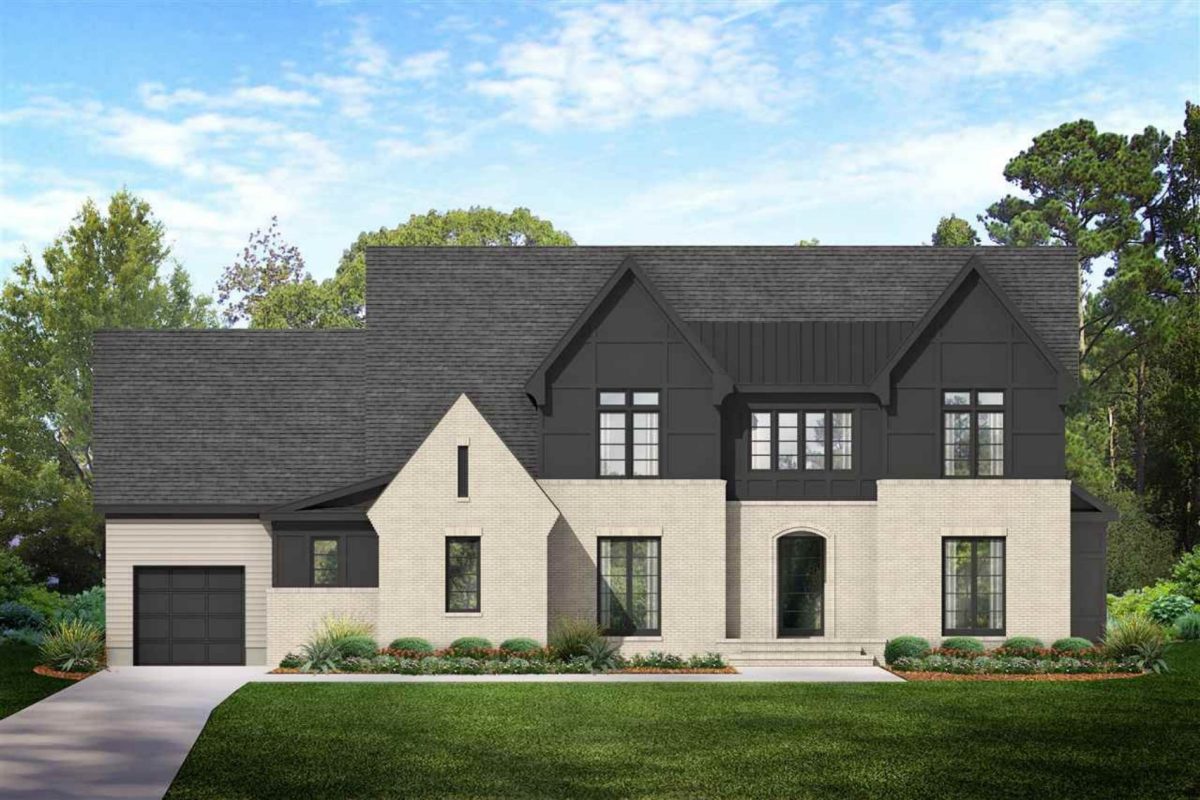 Elegant Contemporary house Plan with Blueprint for Your Dream Design