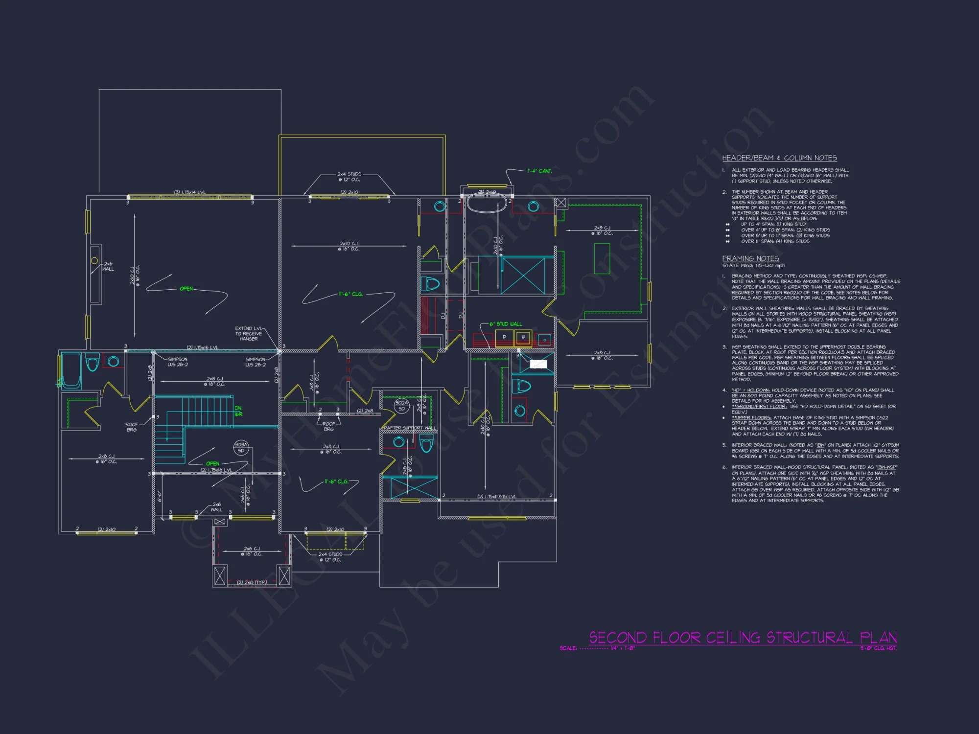 Elegant house Plan with 2-Story Architecture and CAD Designs
