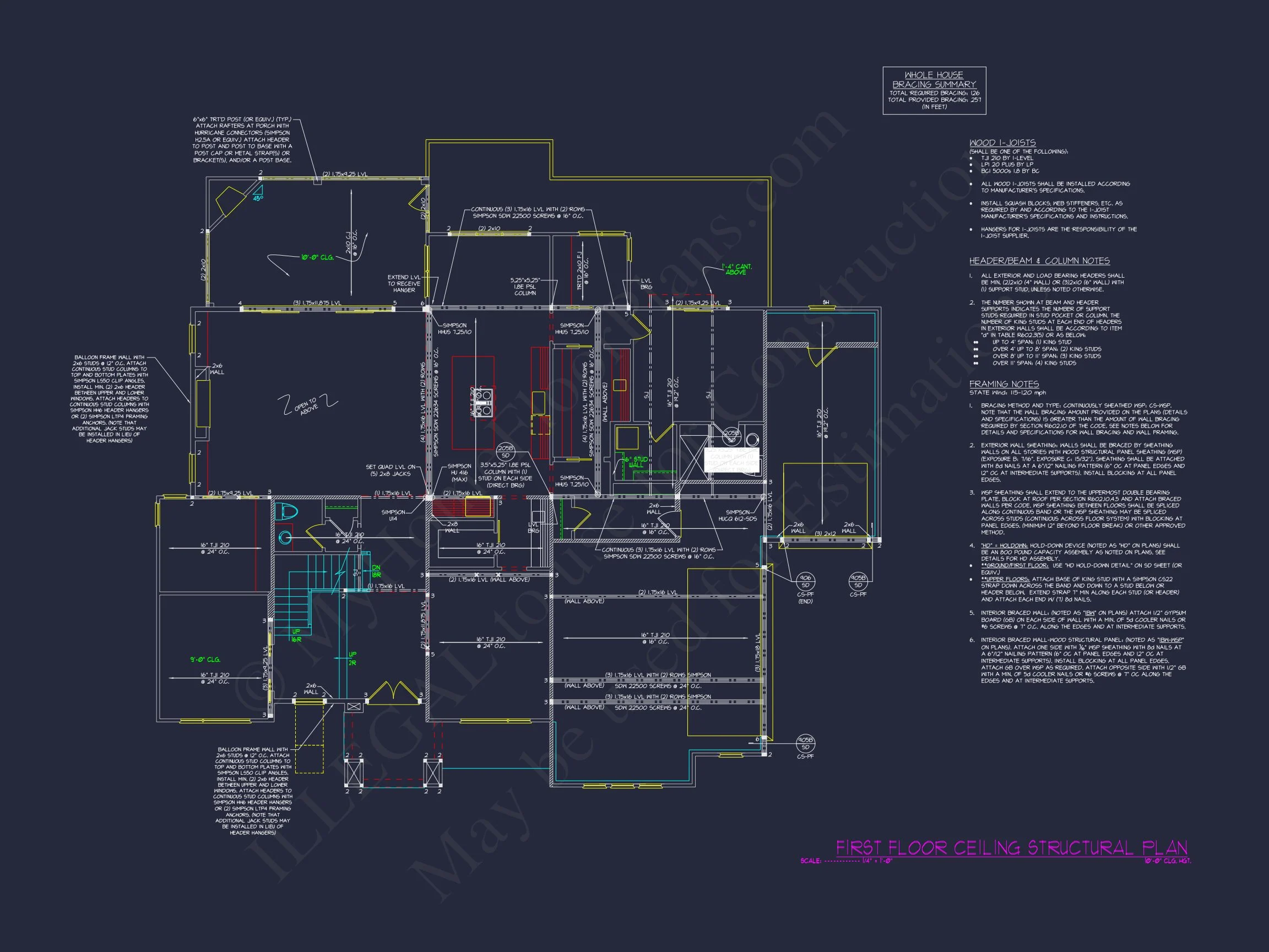 Elegant house Plan with 2-Story Architecture and CAD Designs