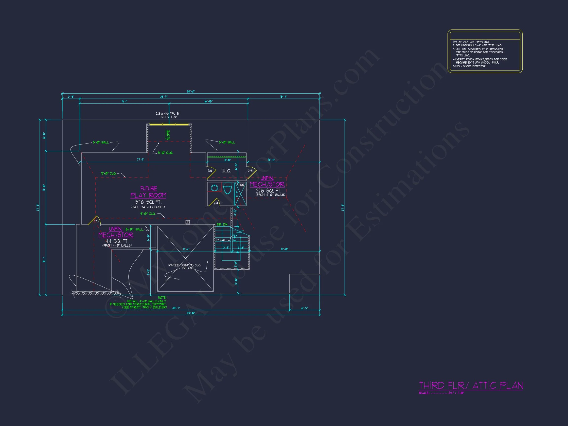 Elegant 3-Story house Plan with CAD Blueprint & Modern Designs