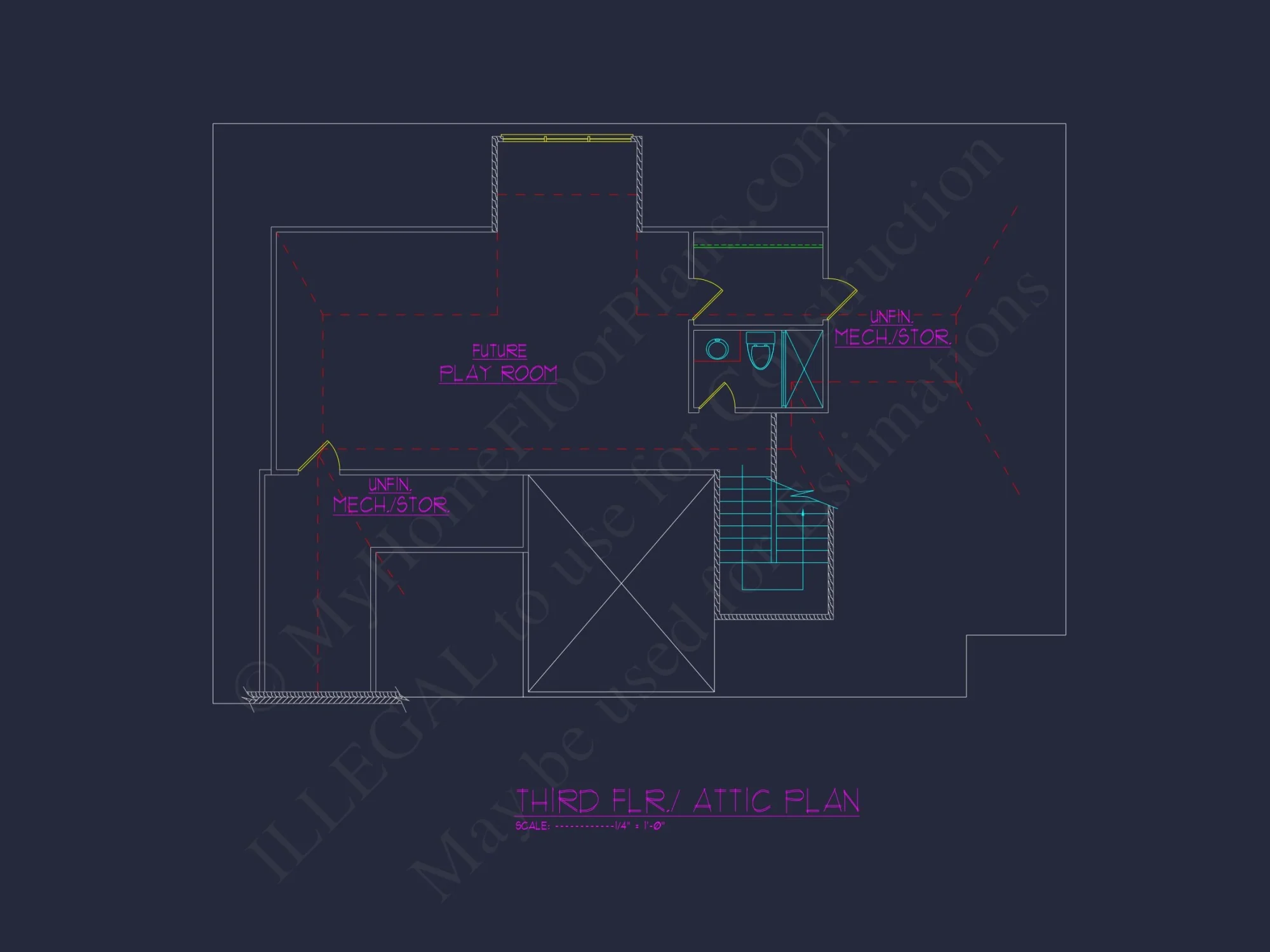 Elegant 3-Story house Plan with CAD Blueprint & Modern Designs