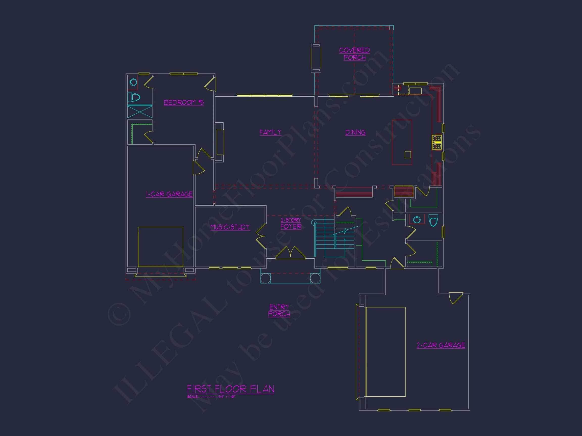 20-1674 HOUSE PLAN - Transitional European House Plan with 3 Floors & CAD Designs 7 Transitional European house Plan with 3 Floors & CAD Designs