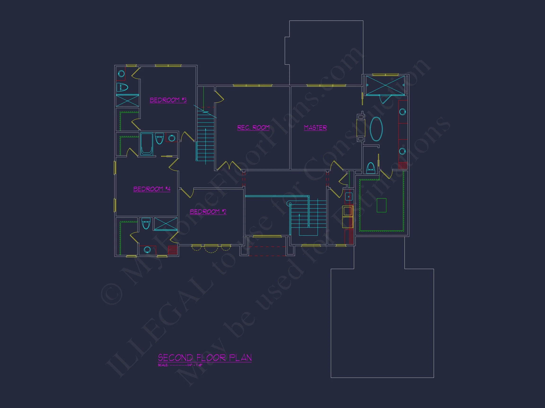 20-1674 HOUSE PLAN - Transitional European House Plan with 3 Floors & CAD Designs 8 Transitional European house Plan with 3 Floors & CAD Designs