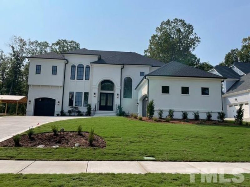 Transitional European house Plan with 3 Floors & CAD Designs