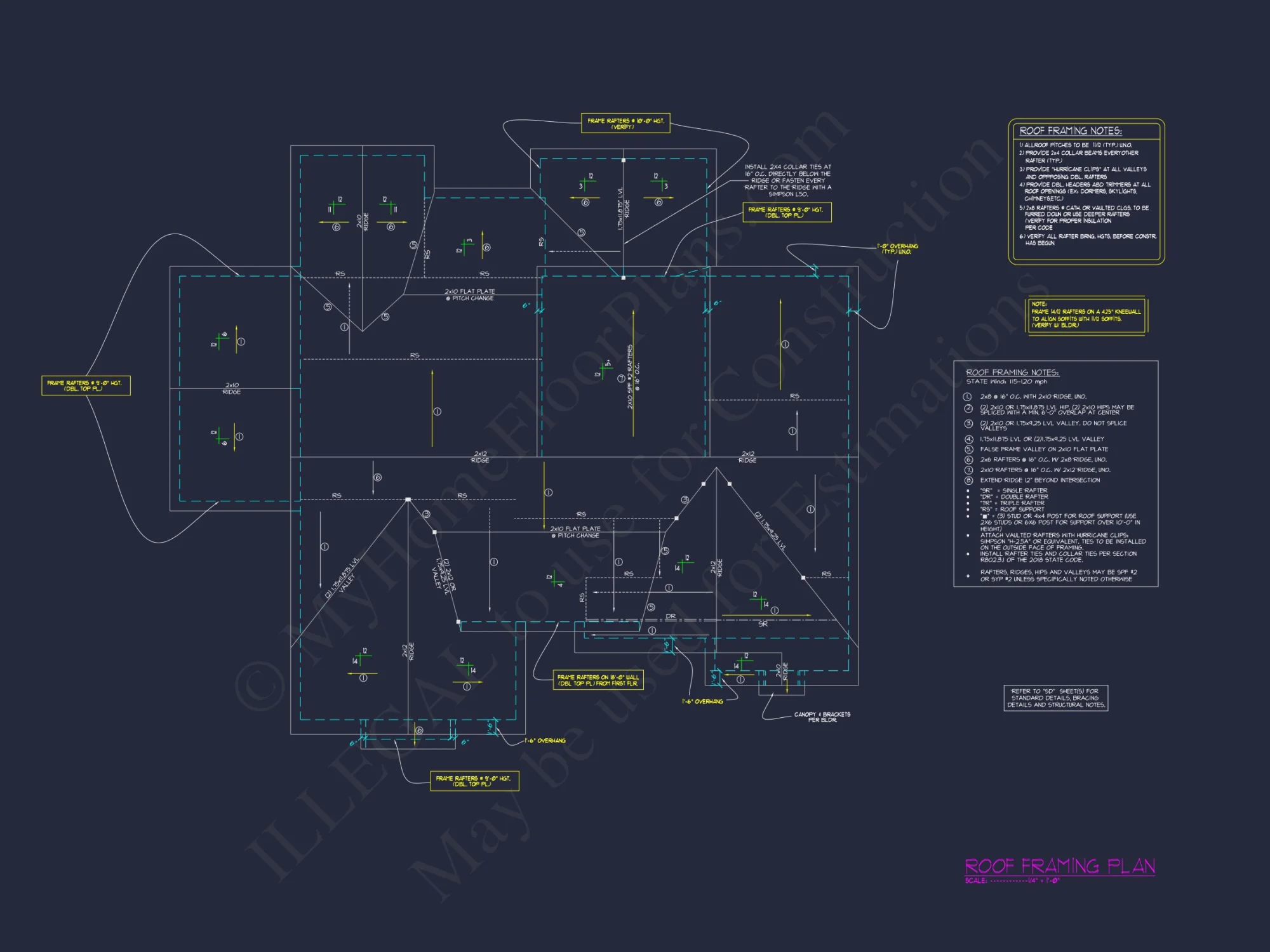 Spacious house Plan with Vaulted Ceilings, CAD Designs & Blueprint