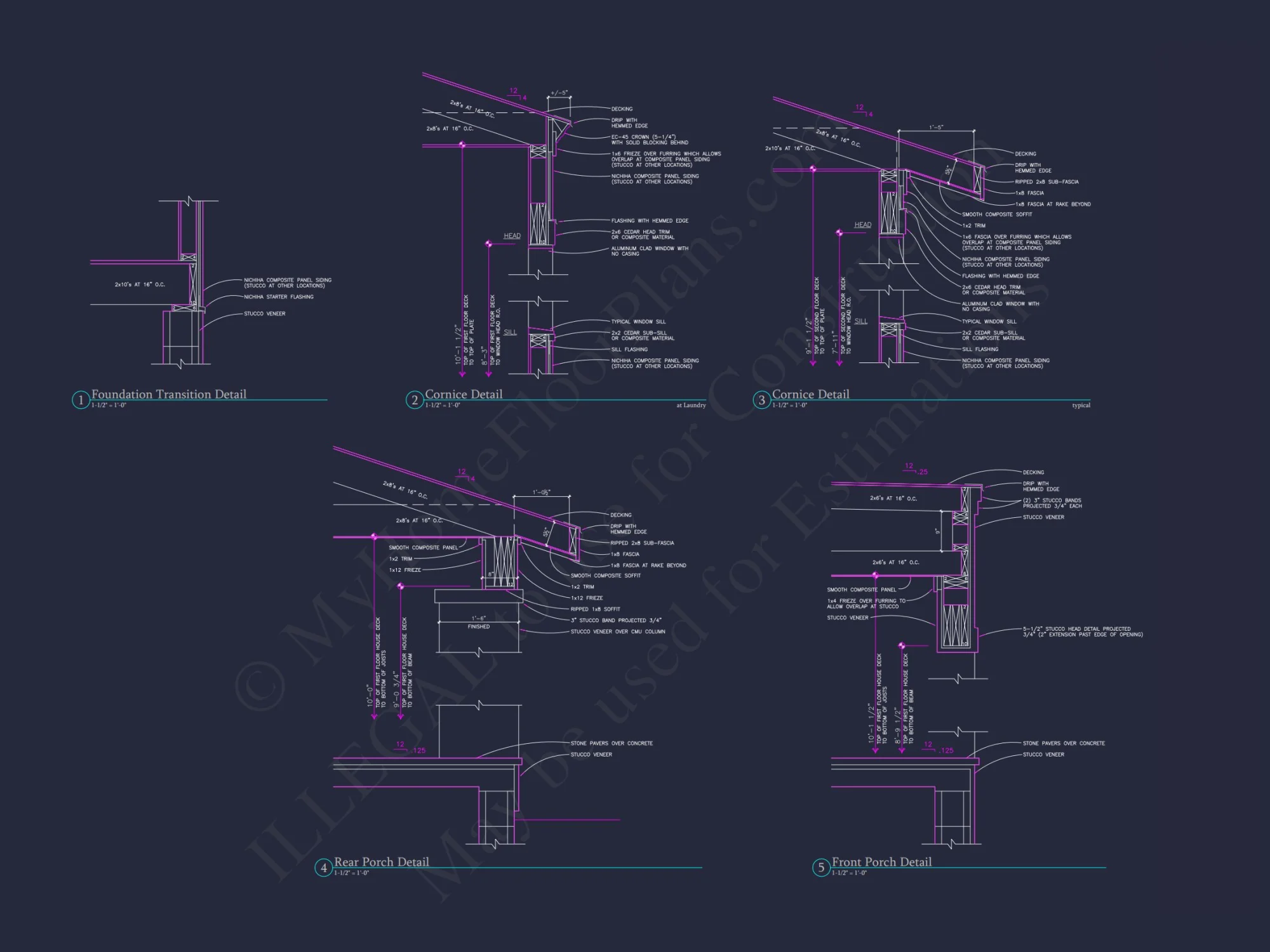 Elegant house Plan with Floor Plan, CAD, and Modern Designs