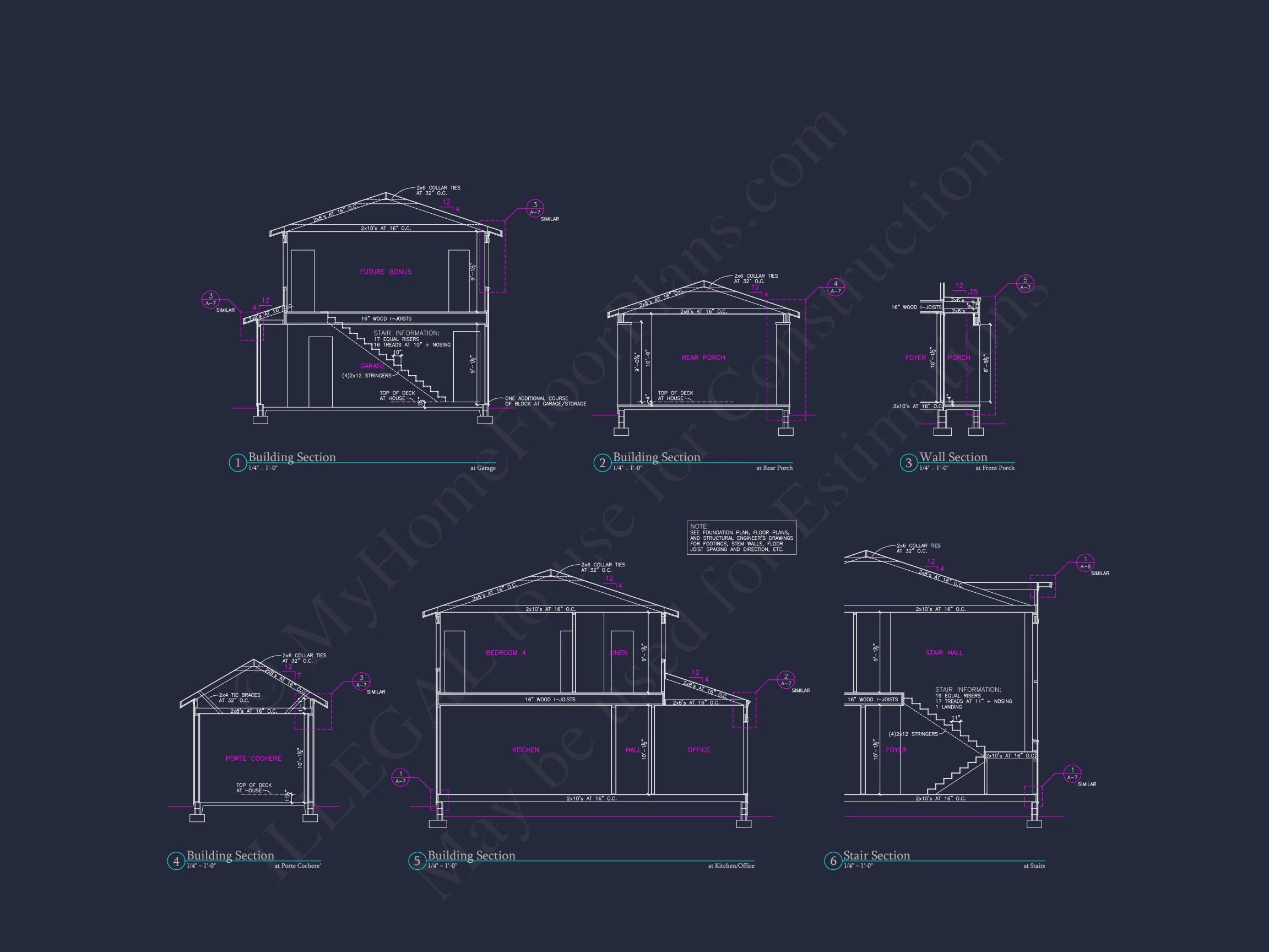 20-1653 HOUSE PLAN - Elegant House Plan with Floor Plan, CAD, and Modern Designs 15 Elegant house Plan with Floor Plan, CAD, and Modern Designs