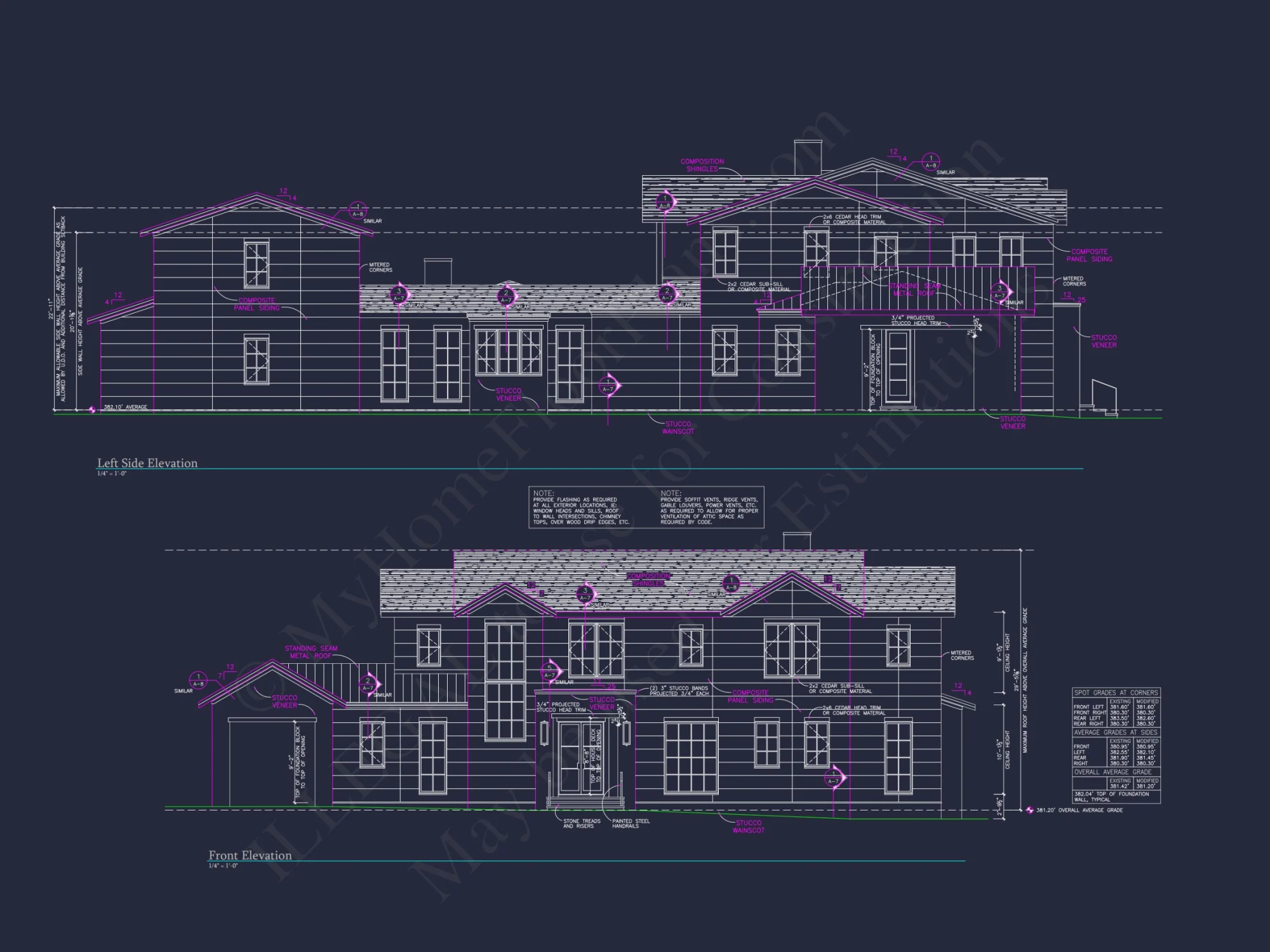 Elegant house Plan with Floor Plan, CAD, and Modern Designs