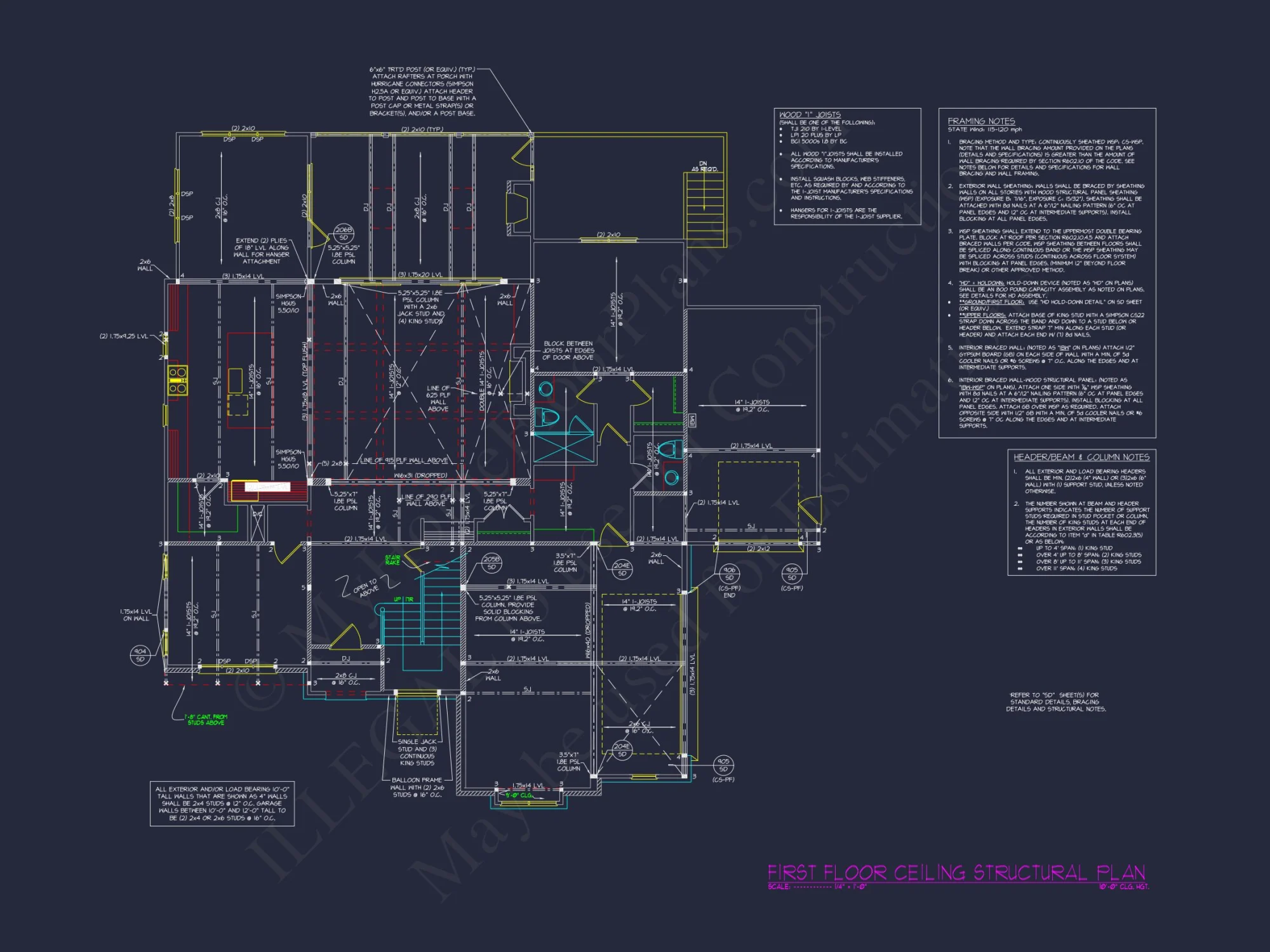 Impressive Modern Suburban house Floor Plan with CAD Design