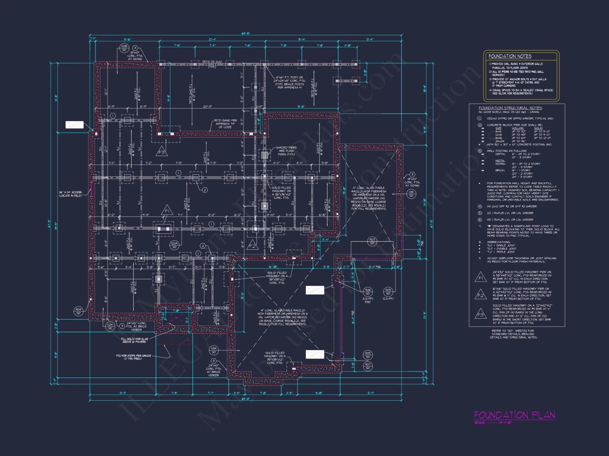 Impressive Modern Suburban house Floor Plan with CAD Design