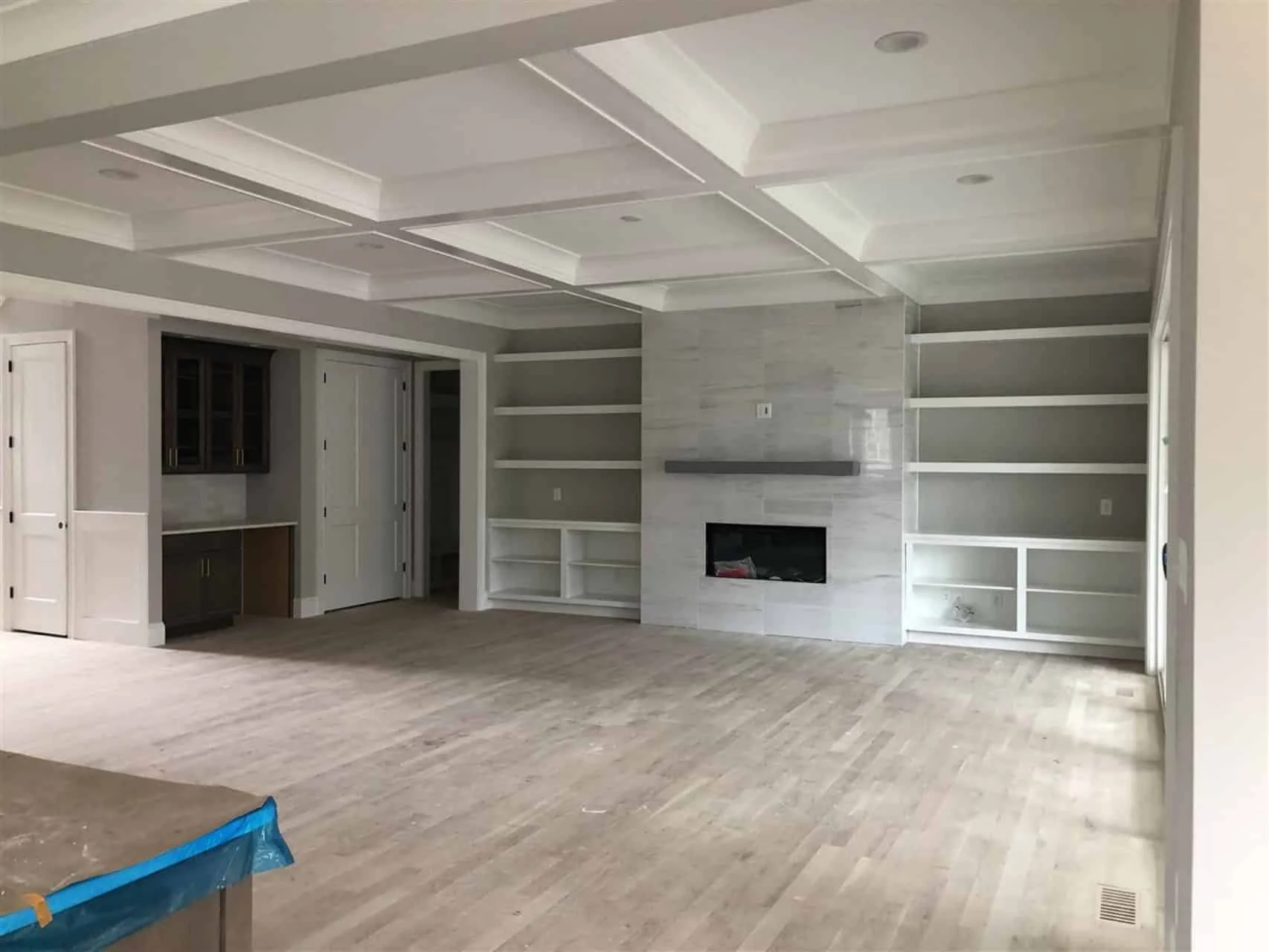 Impressive Modern Suburban house Floor Plan with CAD Design