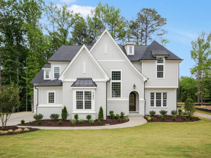 Impressive Modern Suburban house Floor Plan with CAD Design