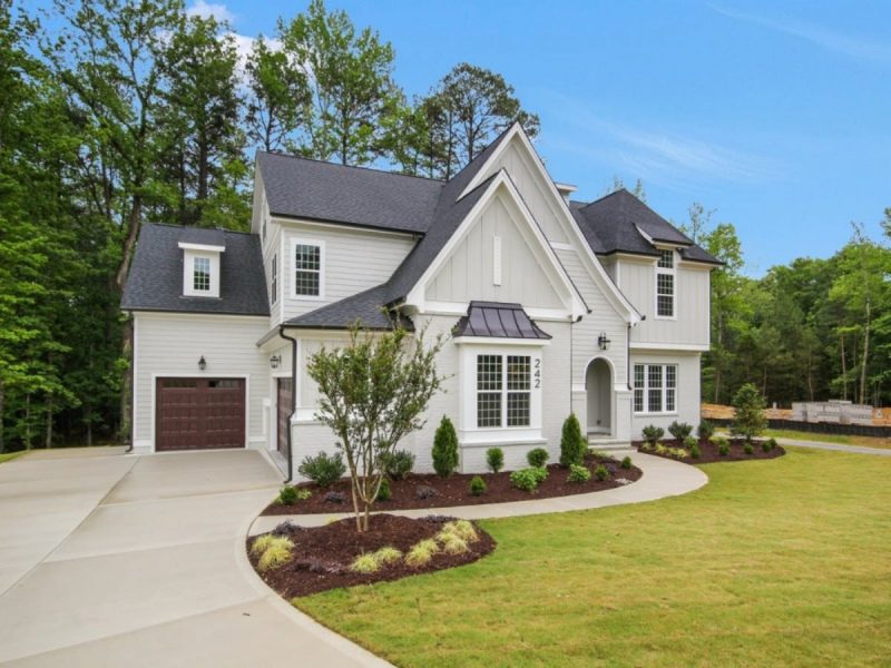 Impressive Modern Suburban house Floor Plan with CAD Design