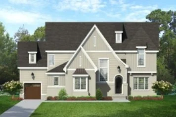 Impressive Modern Suburban house Floor Plan with CAD Design