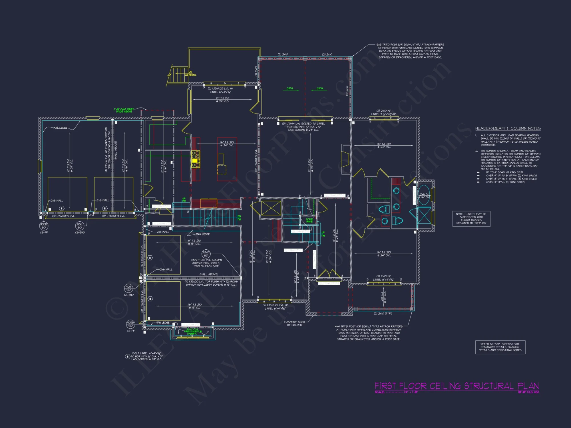 Luxury Multi-Level house Plan with Detailed CAD Designs