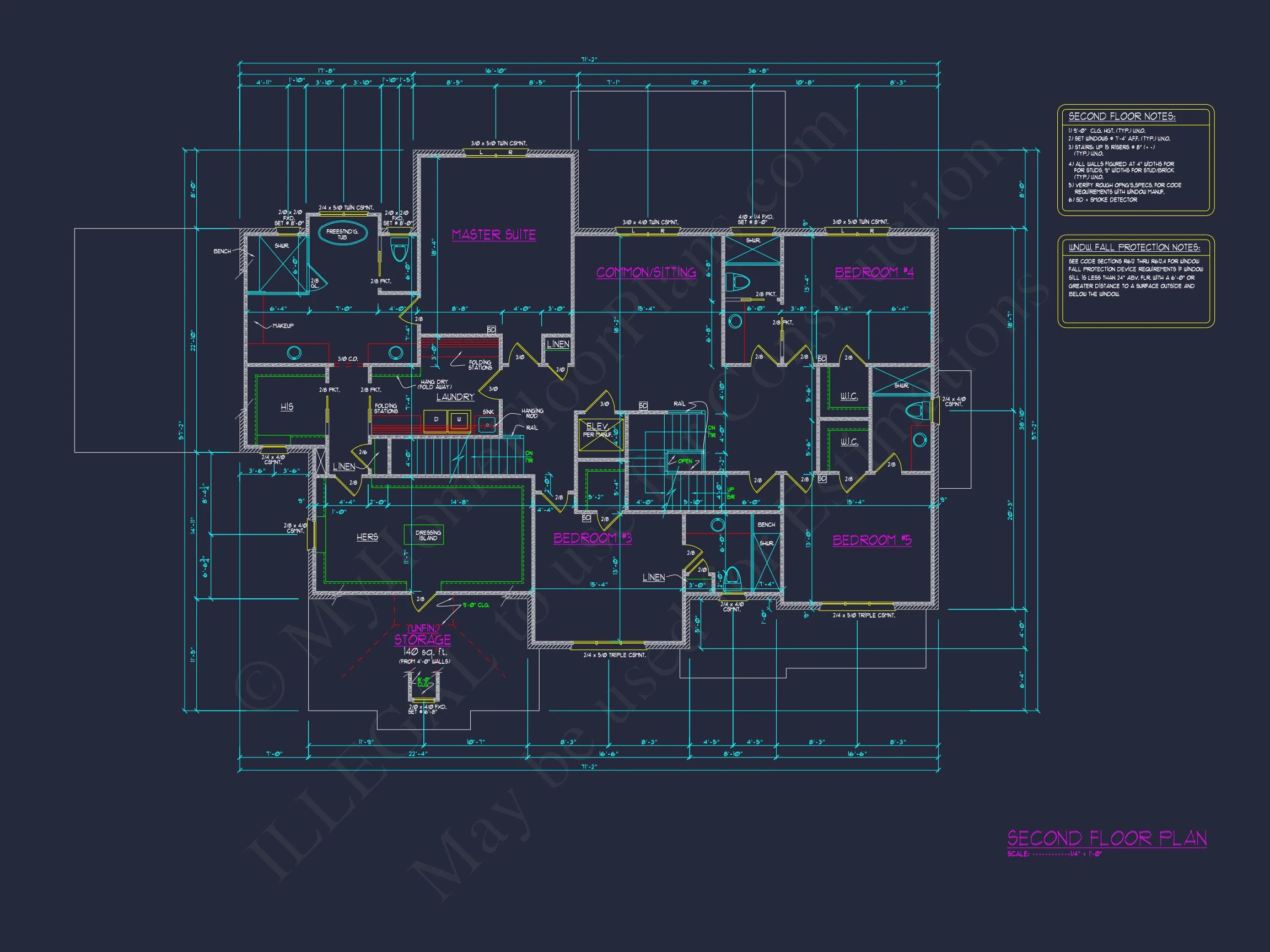 20-1473 HOUSE PLAN - Luxury Multi-Level House Plan with Detailed CAD Designs 14 Luxury Multi-Level house Plan with Detailed CAD Designs