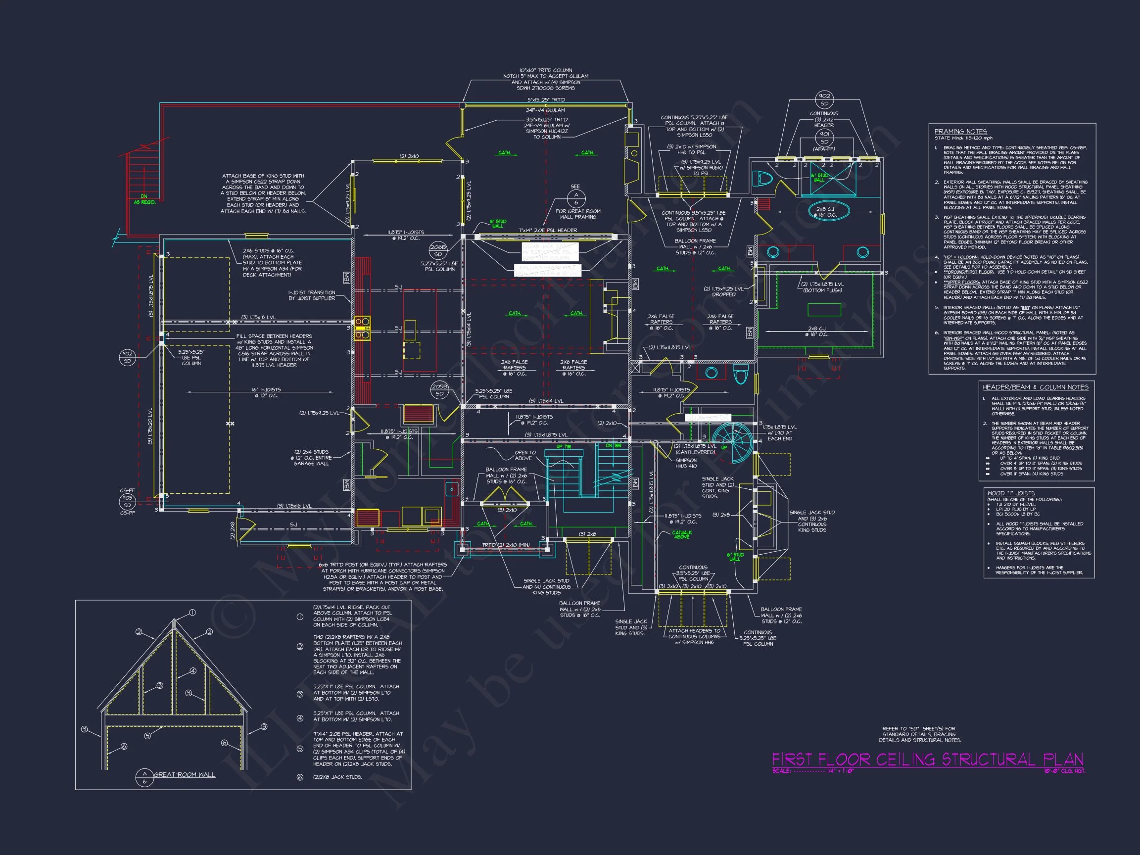 A Luxurious 5, 500 Sq. Ft. Tudor-Style house Plan with Detailed CAD Blueprints