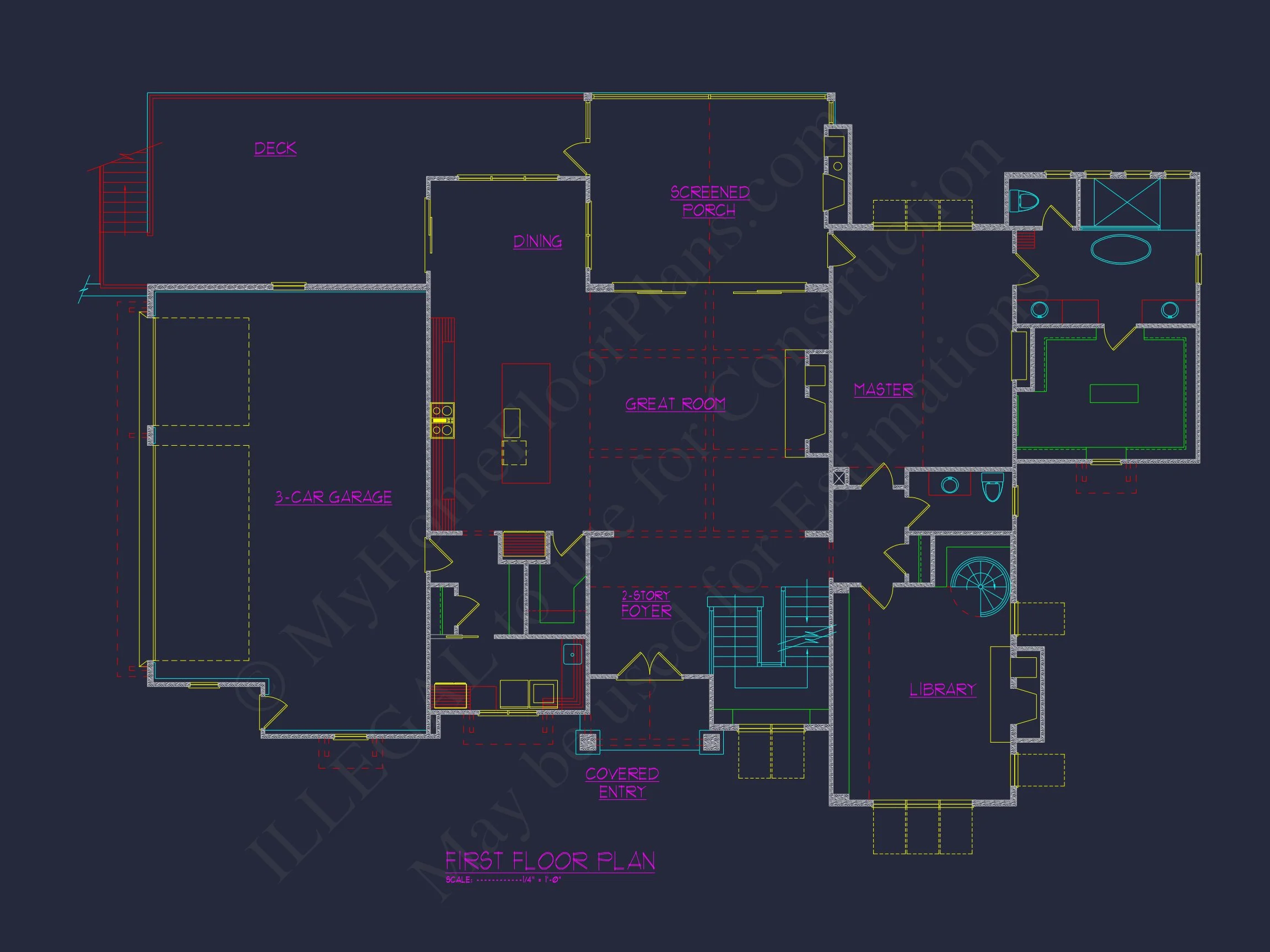 A Luxurious 5, 500 Sq. Ft. Tudor-Style house Plan with Detailed CAD Blueprints