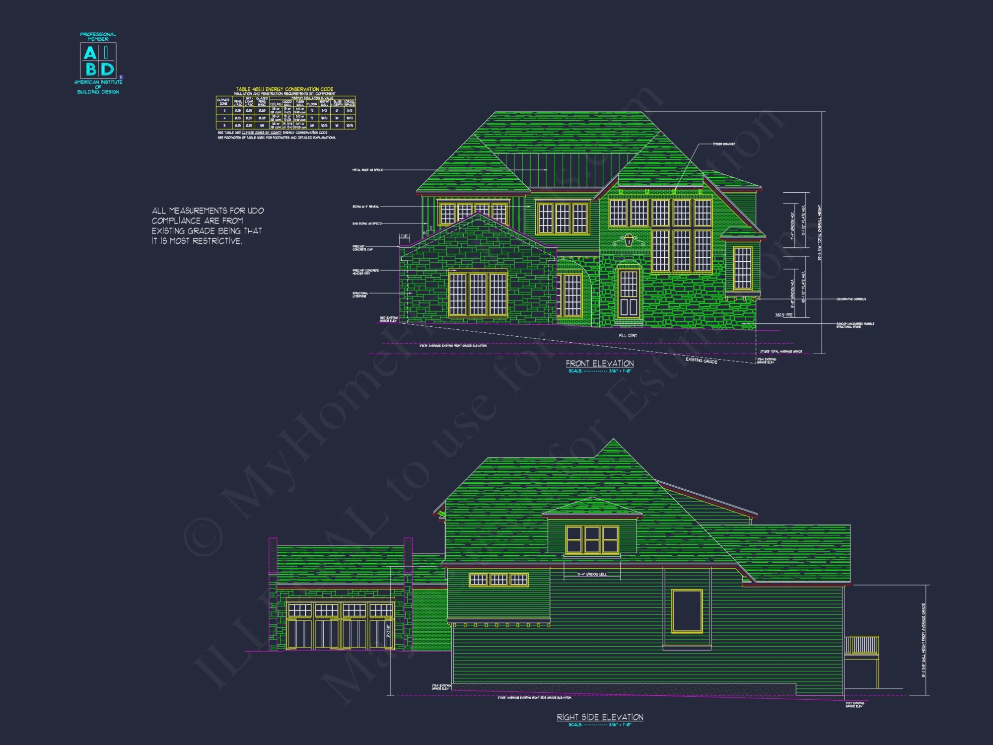 Modern house Floor Plan with CAD Designs and Blueprint Details