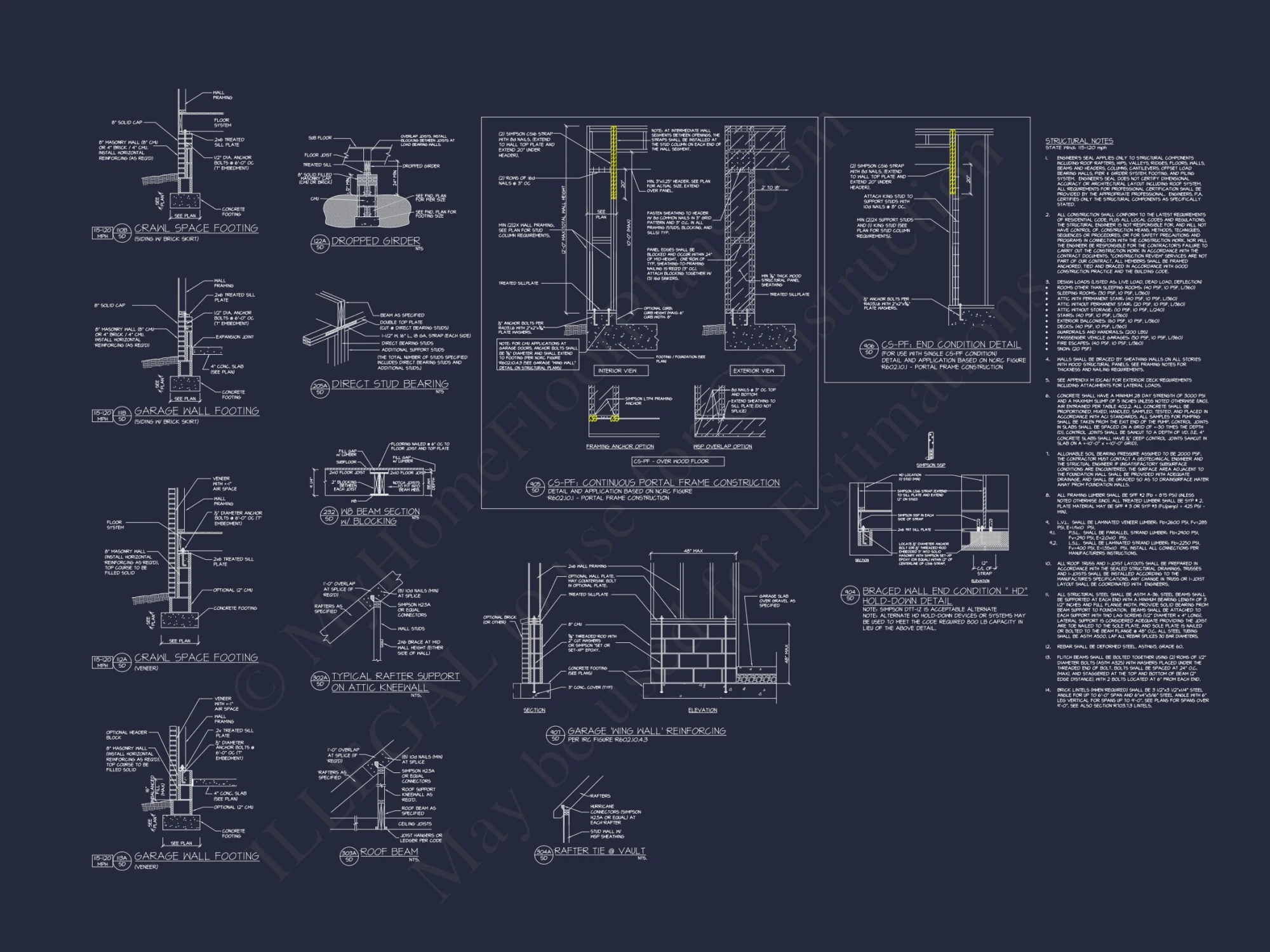 Modern 3-Story house Plan with CAD Architecture and Designs