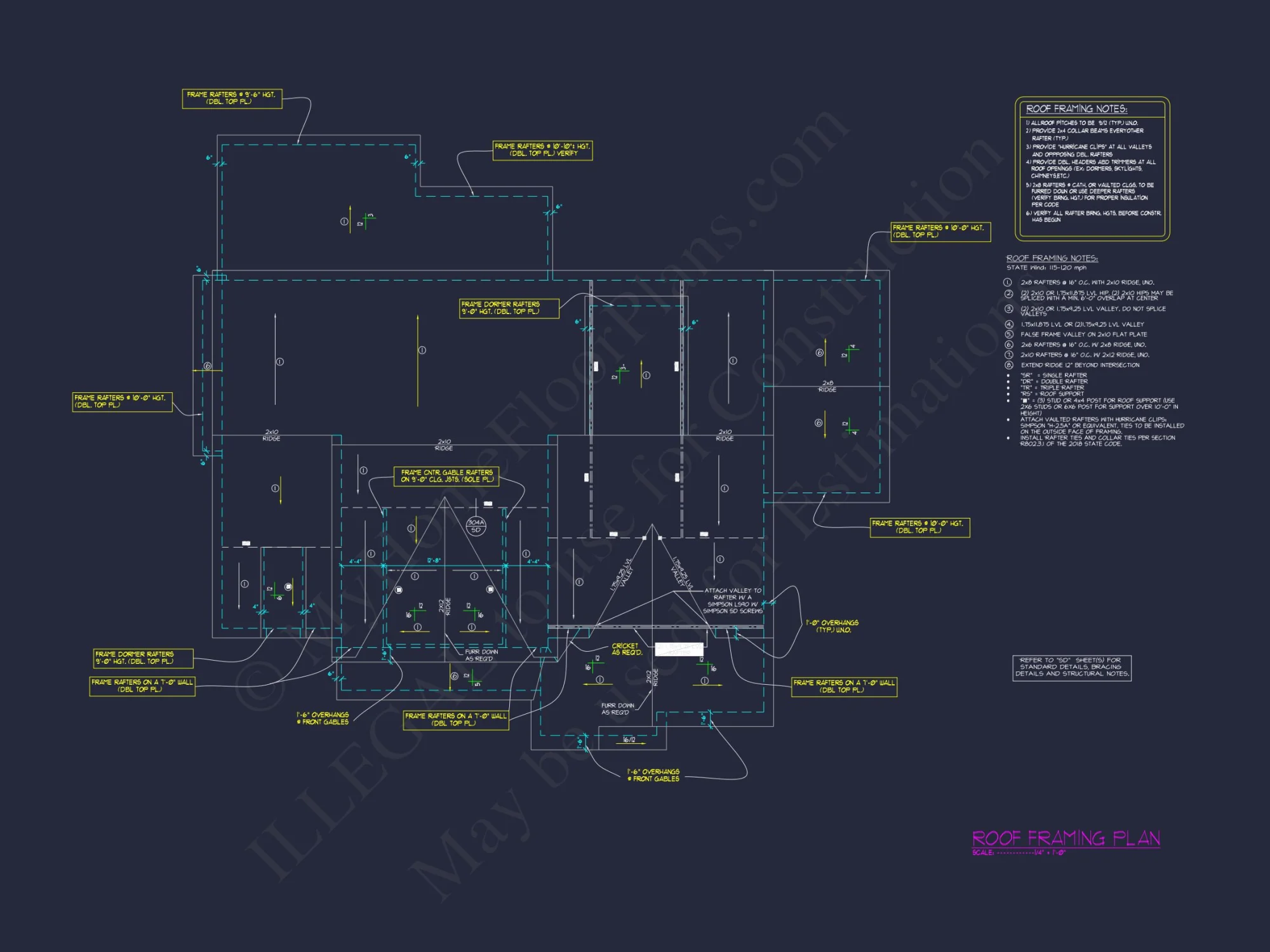 Modern 3-Story house Plan with CAD Architecture and Designs
