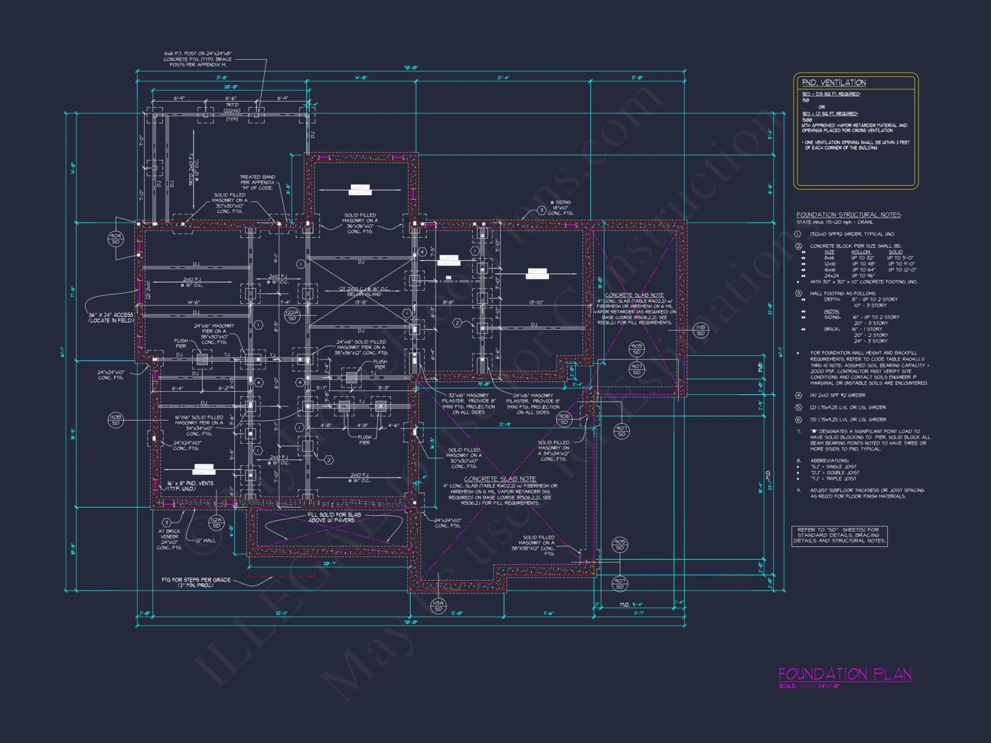 Modern 3-Story house Plan with CAD Architecture and Designs