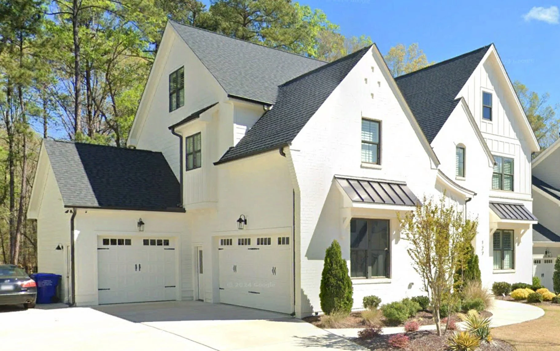 20-1249C HOUSE PLAN - Modern Farmhouse House Plan – 5-Bed, 6-Bath, 4,081 SF 2 Elegant 3-Story house Plan with 5 Bedrooms and Modern CAD Designs