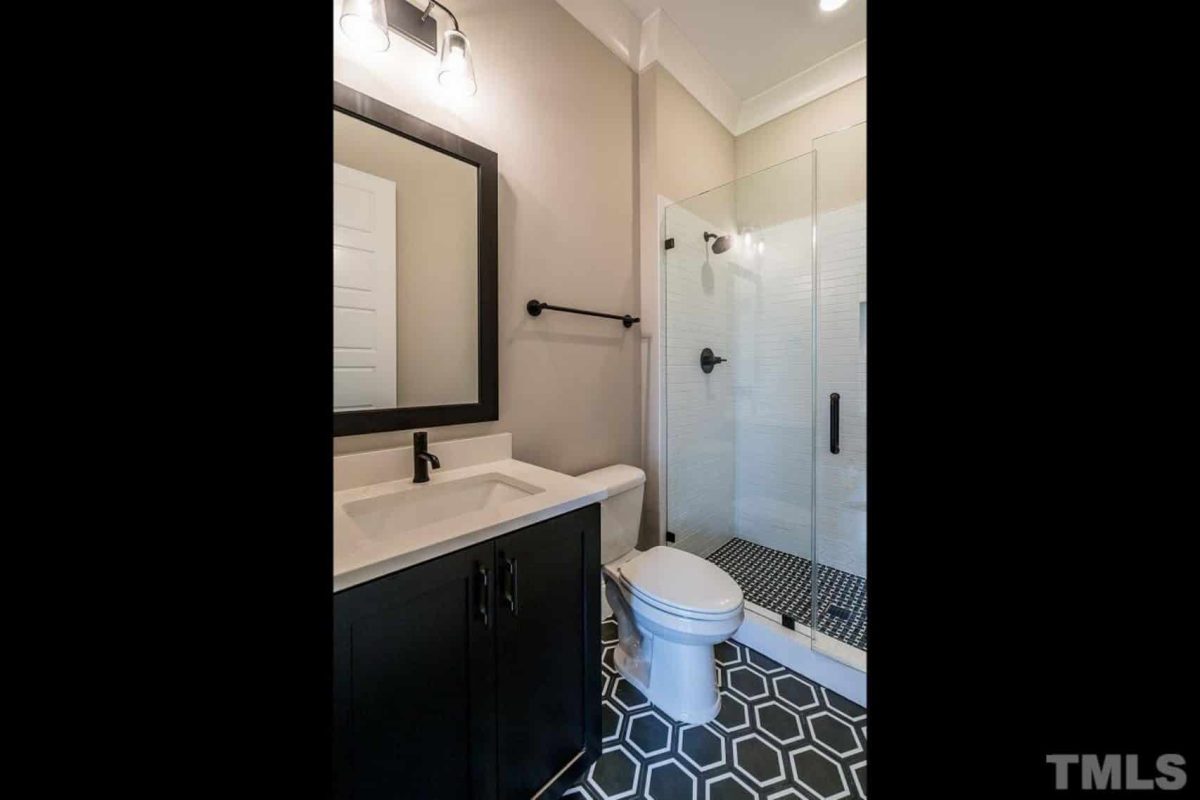 Custom Transitional house Plan with 5 Bedrooms