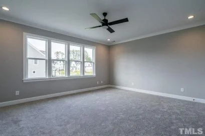 Custom Transitional house Plan with 5 Bedrooms