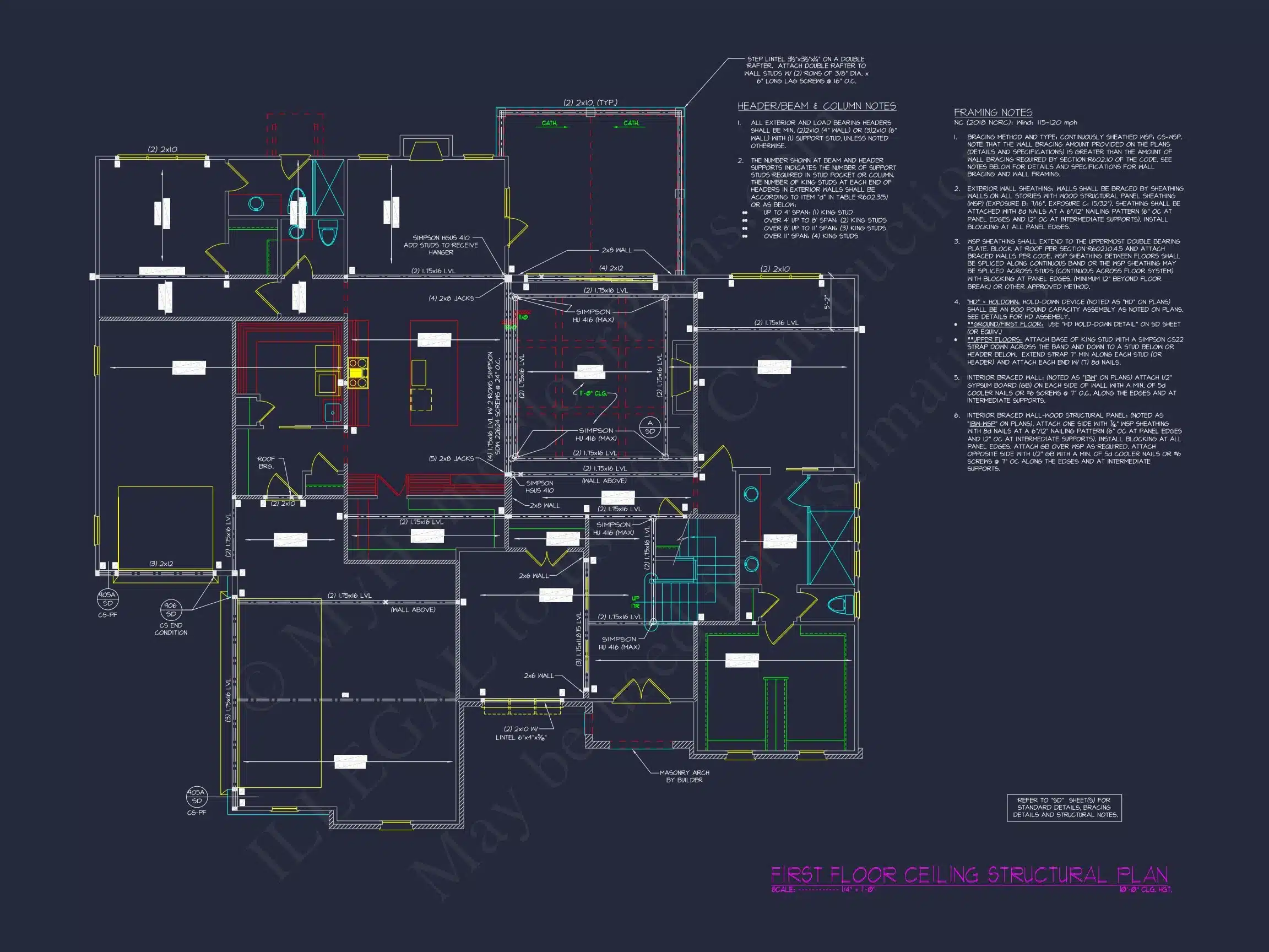 Luxury house Plan with 2 Story Blueprint
