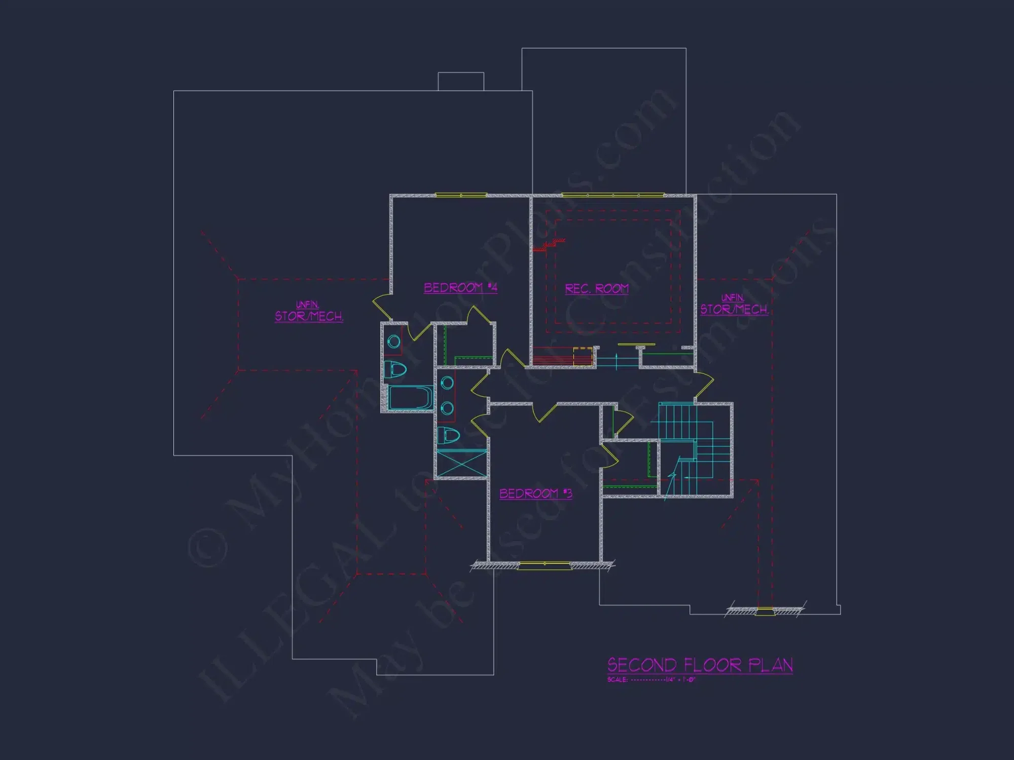 Luxury house Plan with 2 Story Blueprint