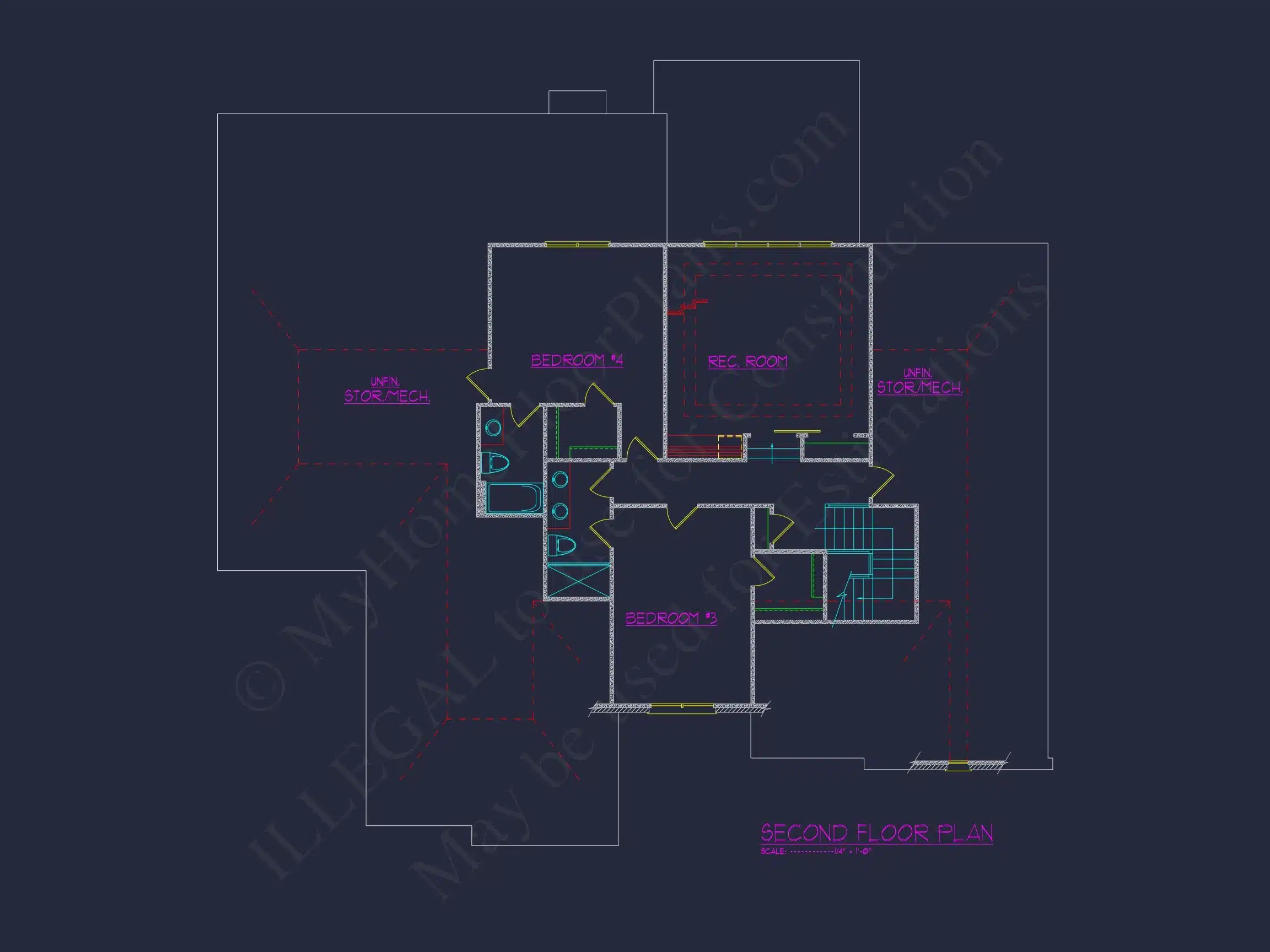 Luxury house Plan with 2 Story Blueprint