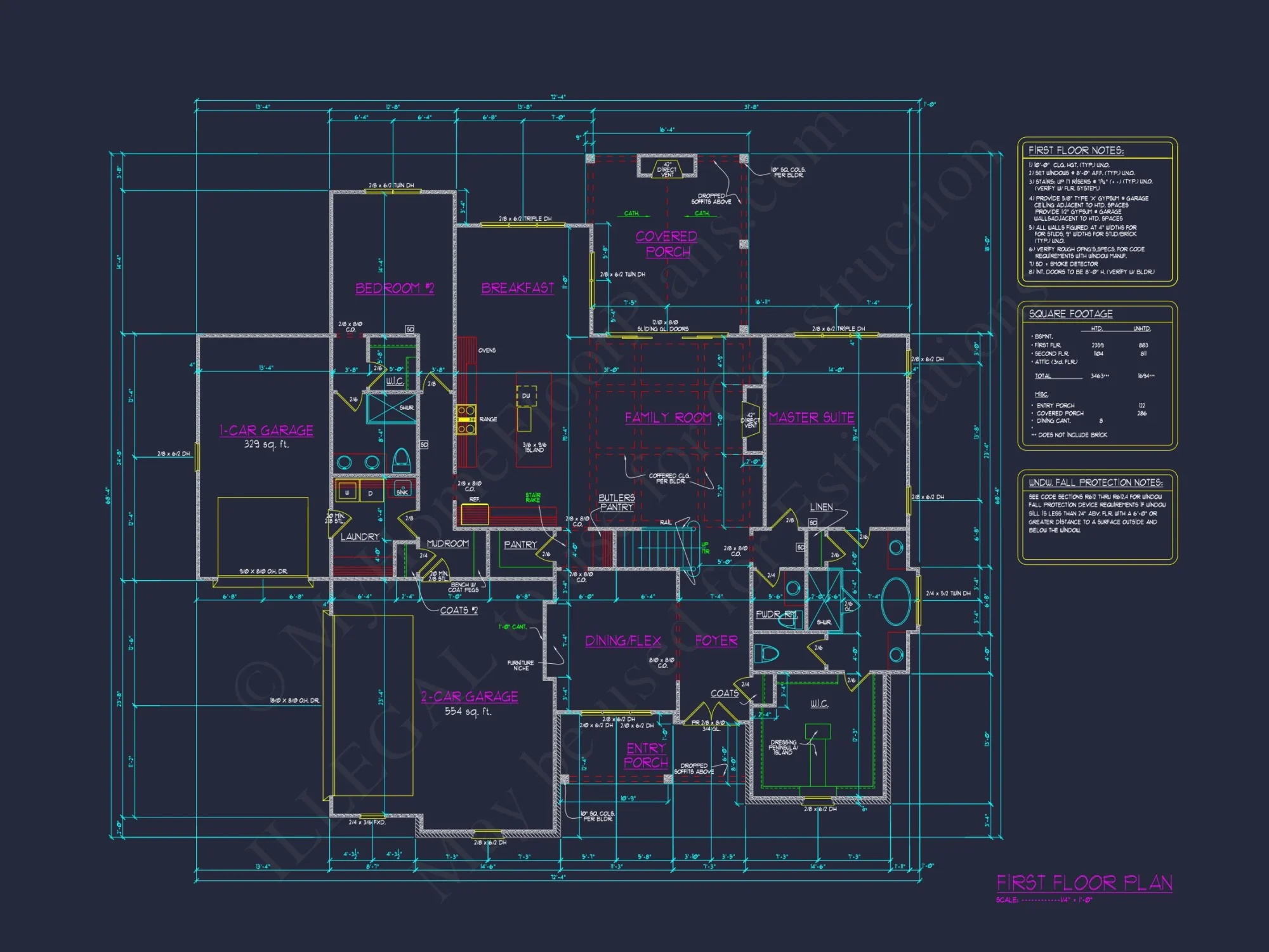 Beautiful house Floor Plan with CAD Designs & Blueprint