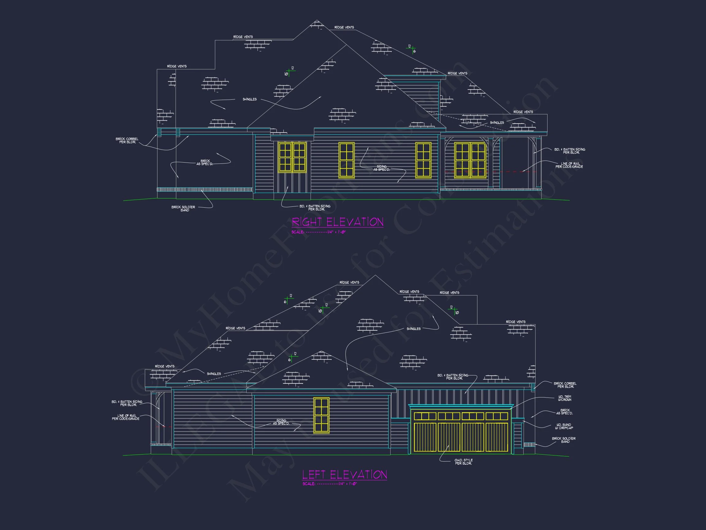 Beautiful house Floor Plan with CAD Designs & Blueprint