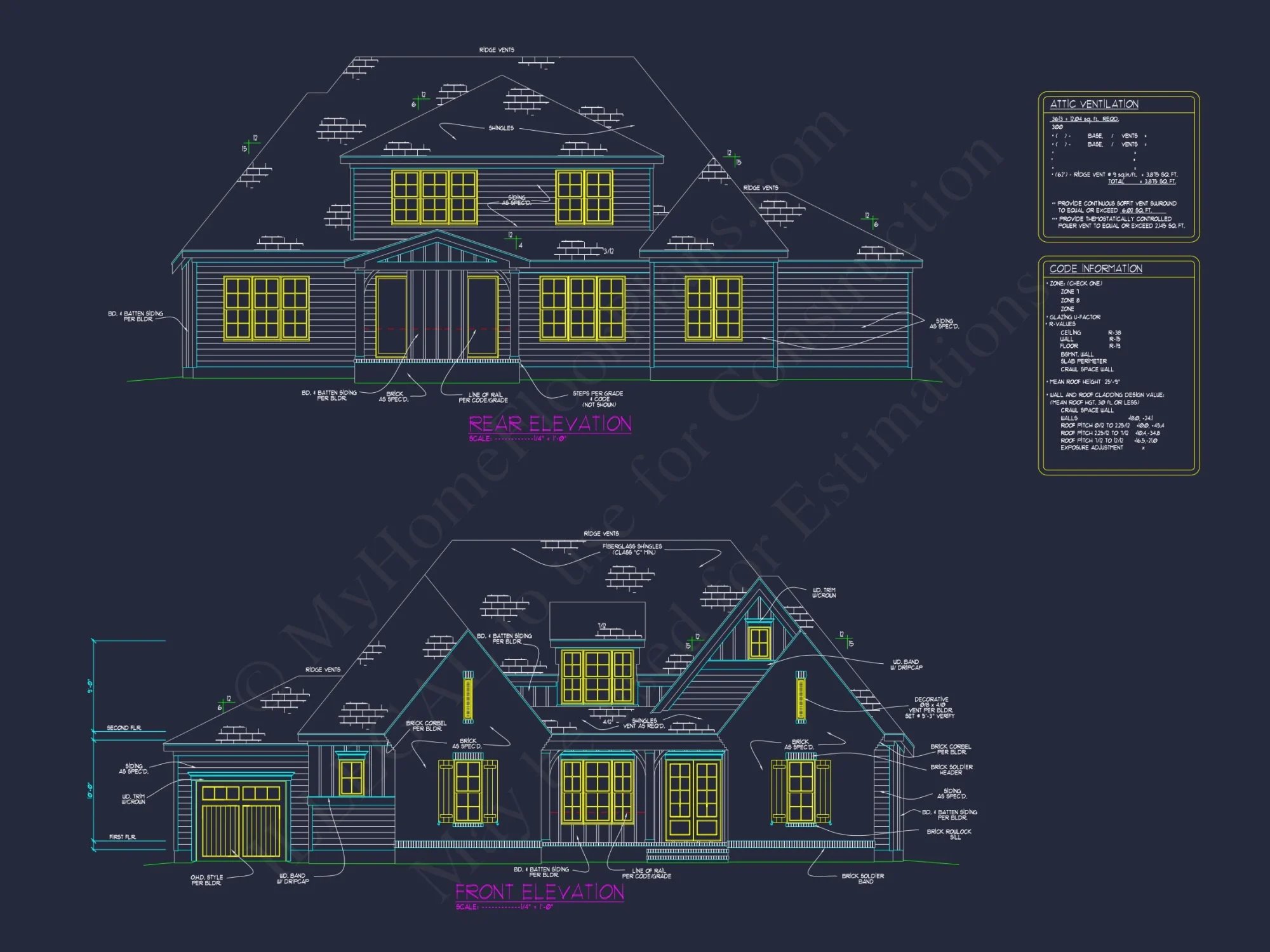 Beautiful house Floor Plan with CAD Designs & Blueprint