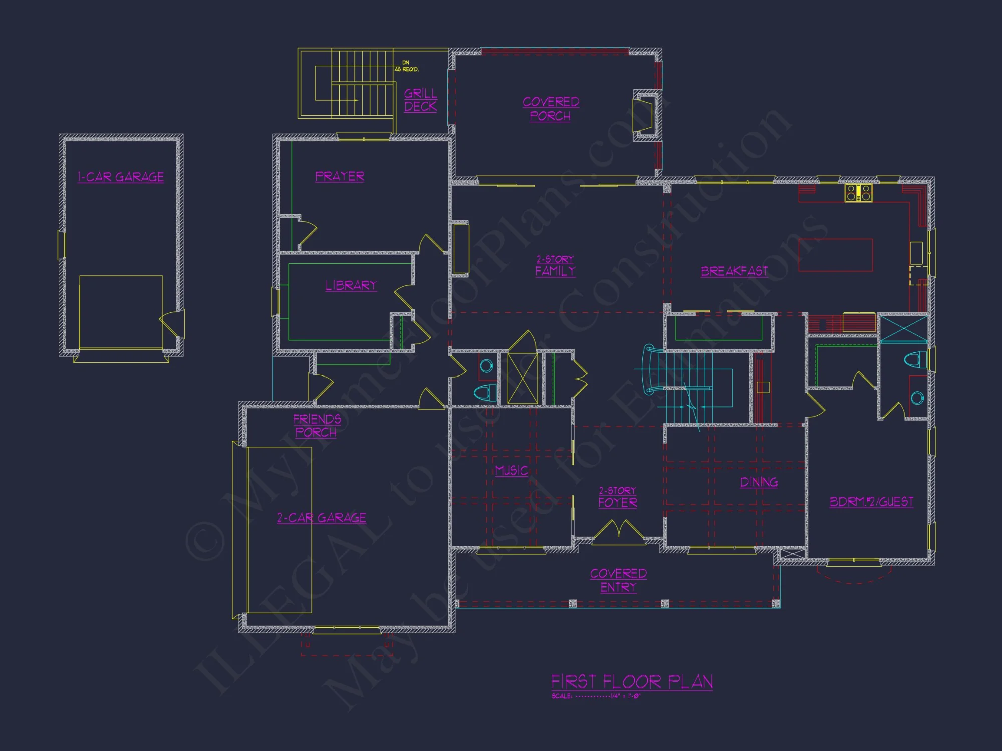 Luxury house Plan with 2-Story Design, CAD & Blueprint Features