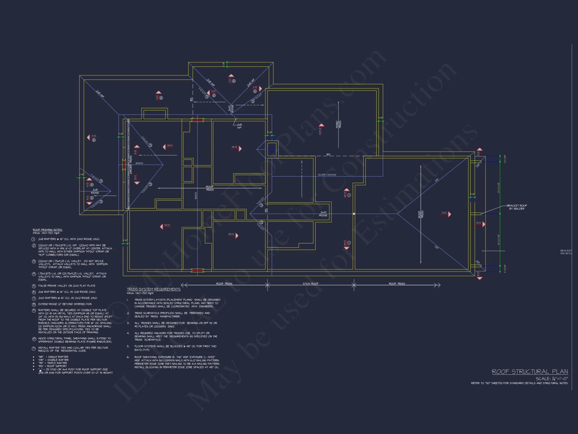 Stunning 2-Story house Plan with Open Floor Plan and CAD Designs