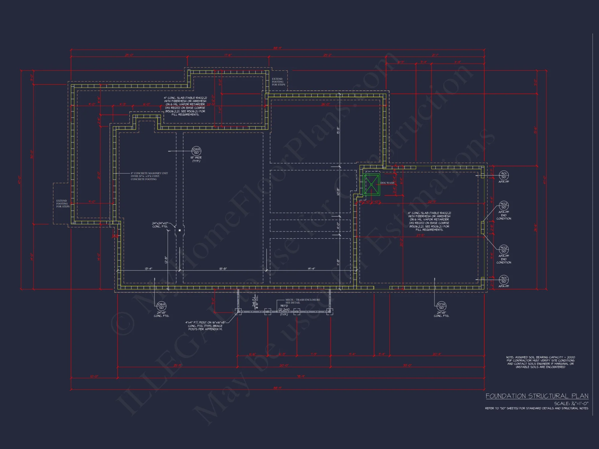 Stunning 2-Story house Plan with Open Floor Plan and CAD Designs