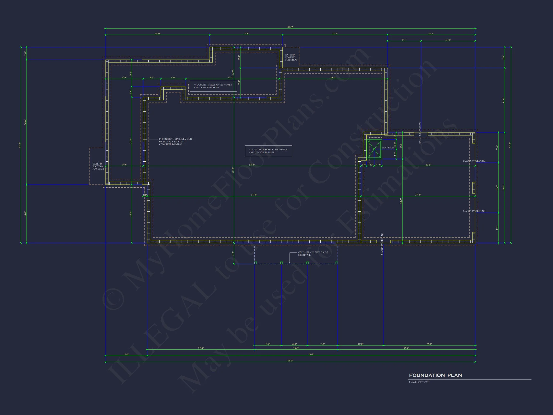 Stunning 2-Story house Plan with Open Floor Plan and CAD Designs