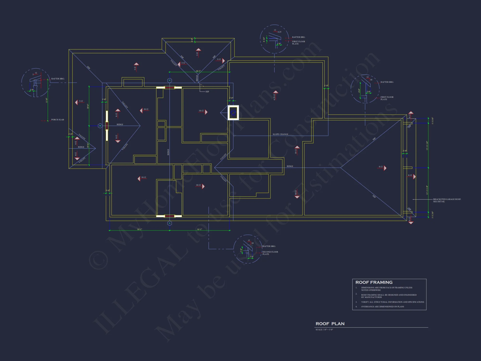 Stunning 2-Story house Plan with Open Floor Plan and CAD Designs