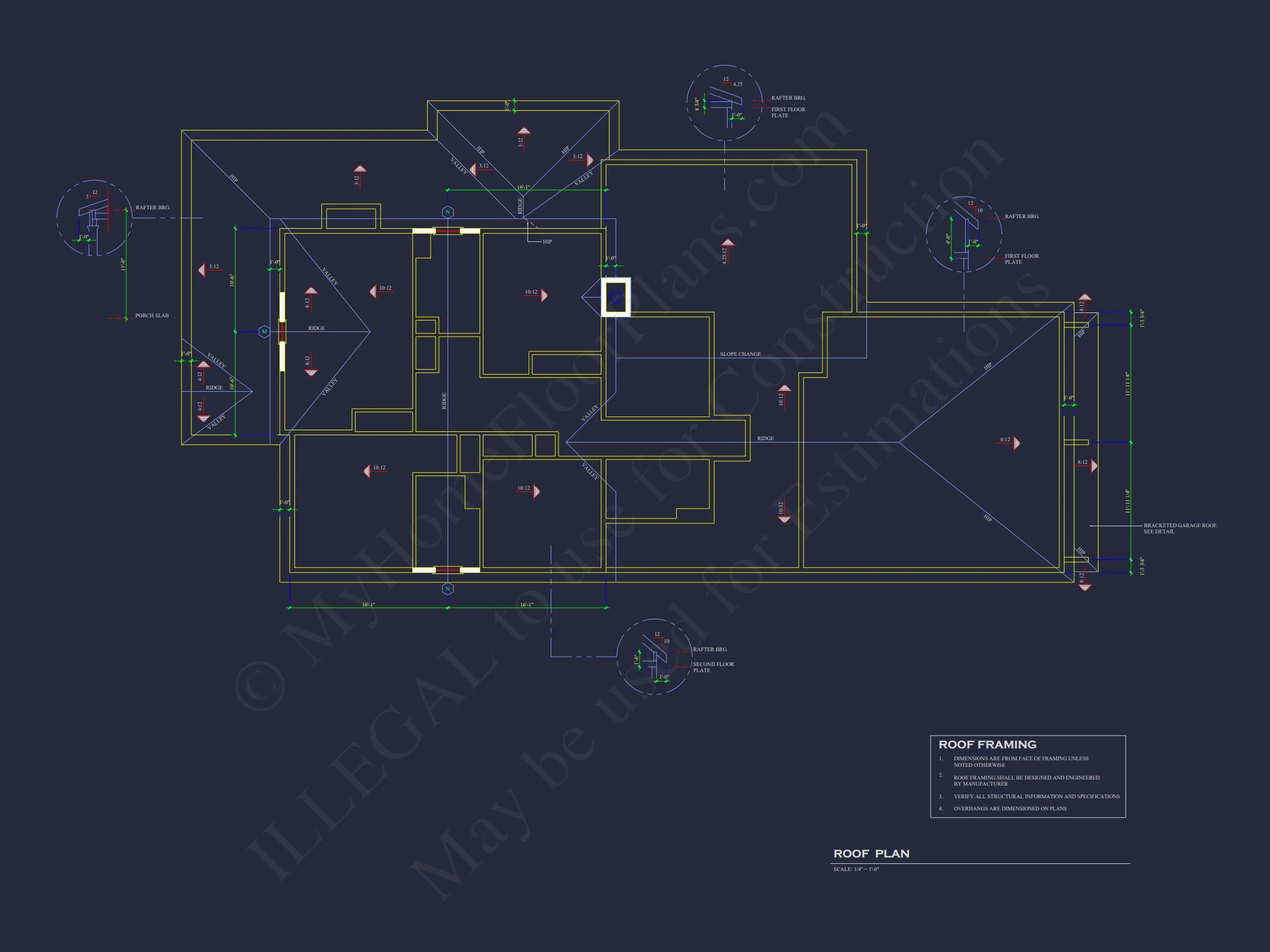 Stunning 2-Story house Plan with Open Floor Plan and CAD Designs