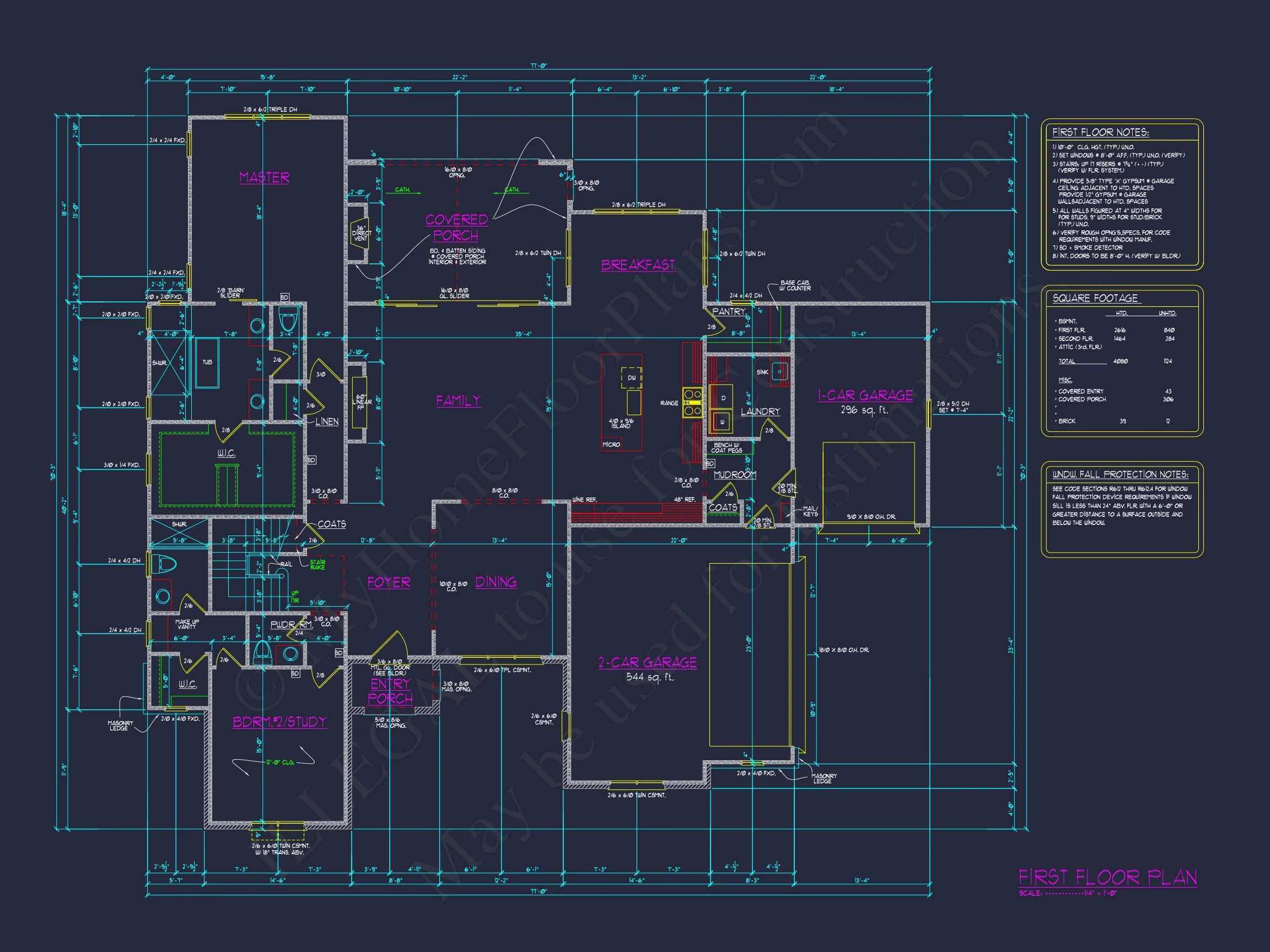 Exquisite house Plan with CAD Blueprint & Floor Designs