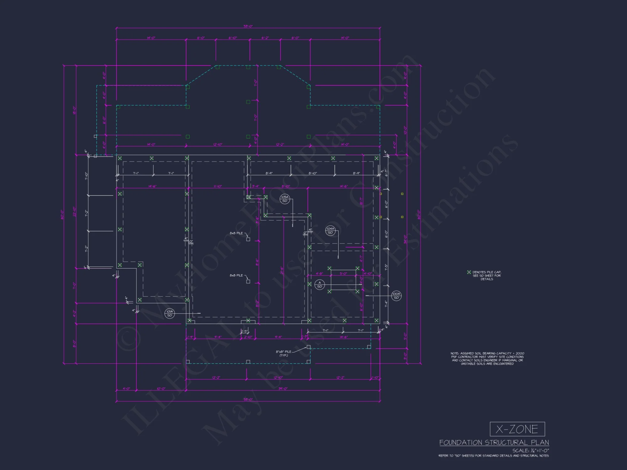 Stunning Coastal house Plan with 5 Bedrooms, 3 Floors, and CAD Designs