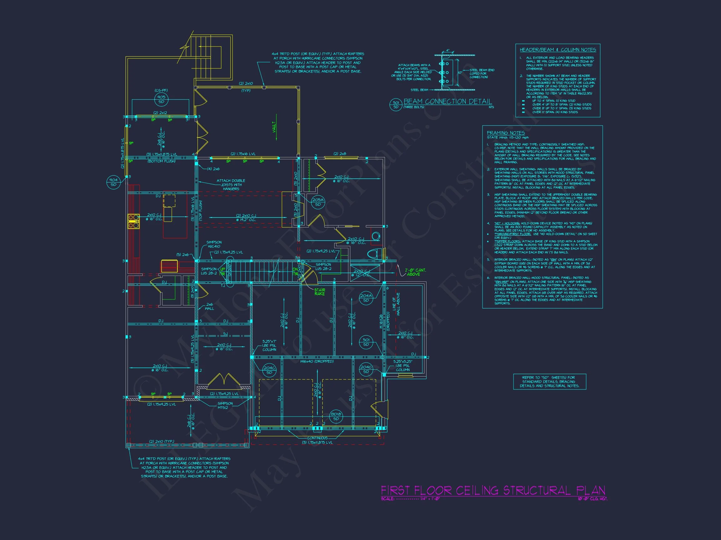 19-2016 HOUSE PLAN - Stunning 5-Bedroom House Plan with Blueprint, CAD, and Designs 11 Stunning 5-Bedroom house Plan with Blueprint, CAD, and Designs