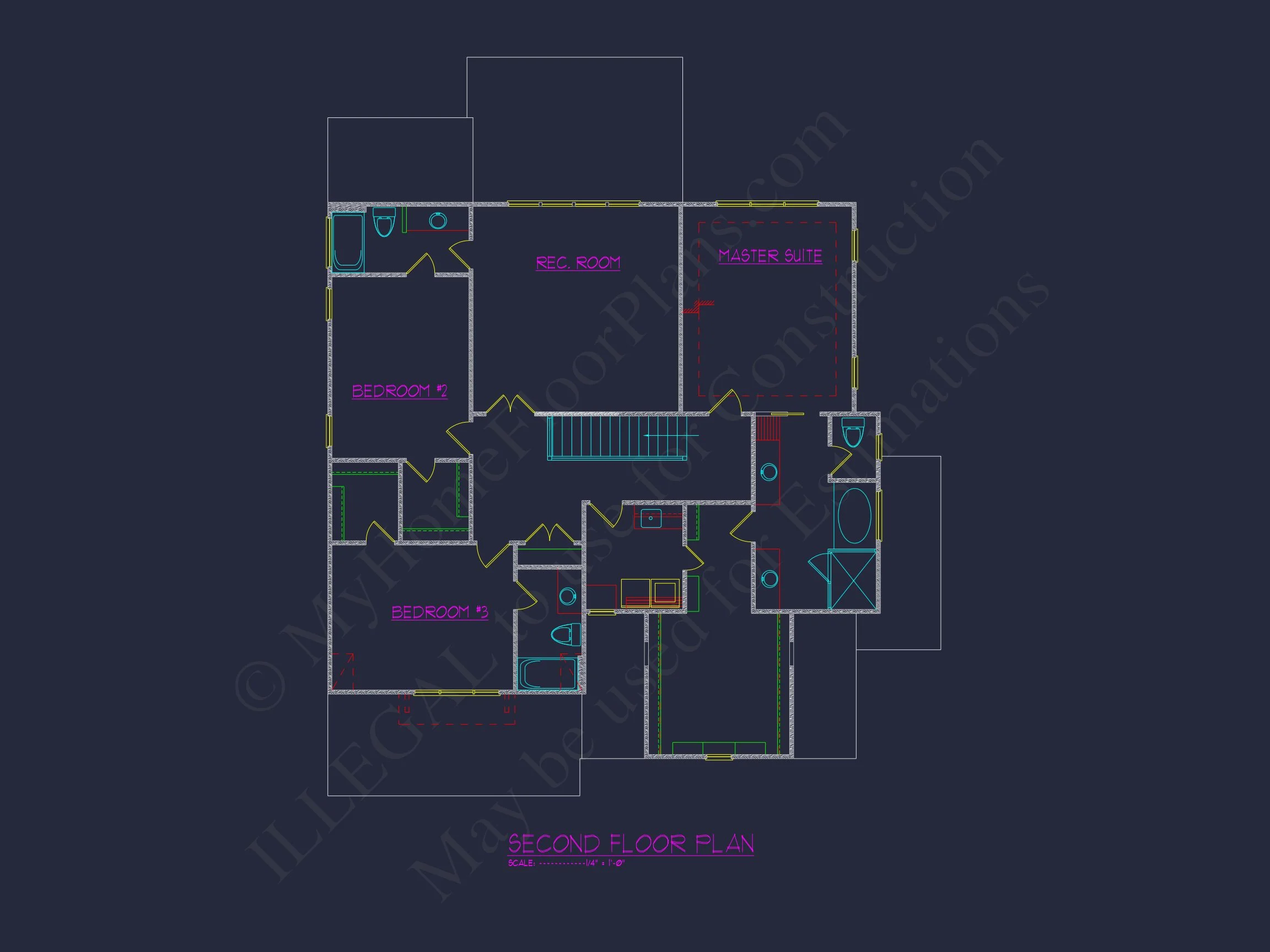 19-2016 HOUSE PLAN - Stunning 5-Bedroom House Plan with Blueprint, CAD, and Designs 7 Stunning 5-Bedroom house Plan with Blueprint, CAD, and Designs